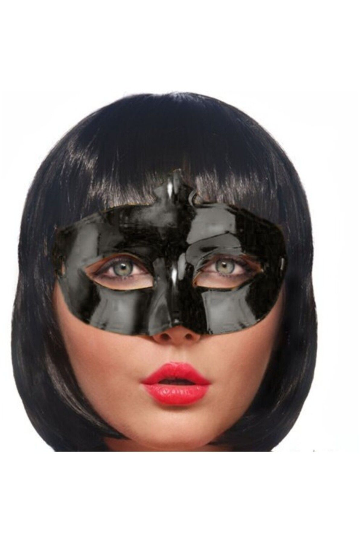 Lucest Yeni Dr Siyah Renk Masquerade Kostüm Partisi Venedik Balo Maskesi Kampanyalı