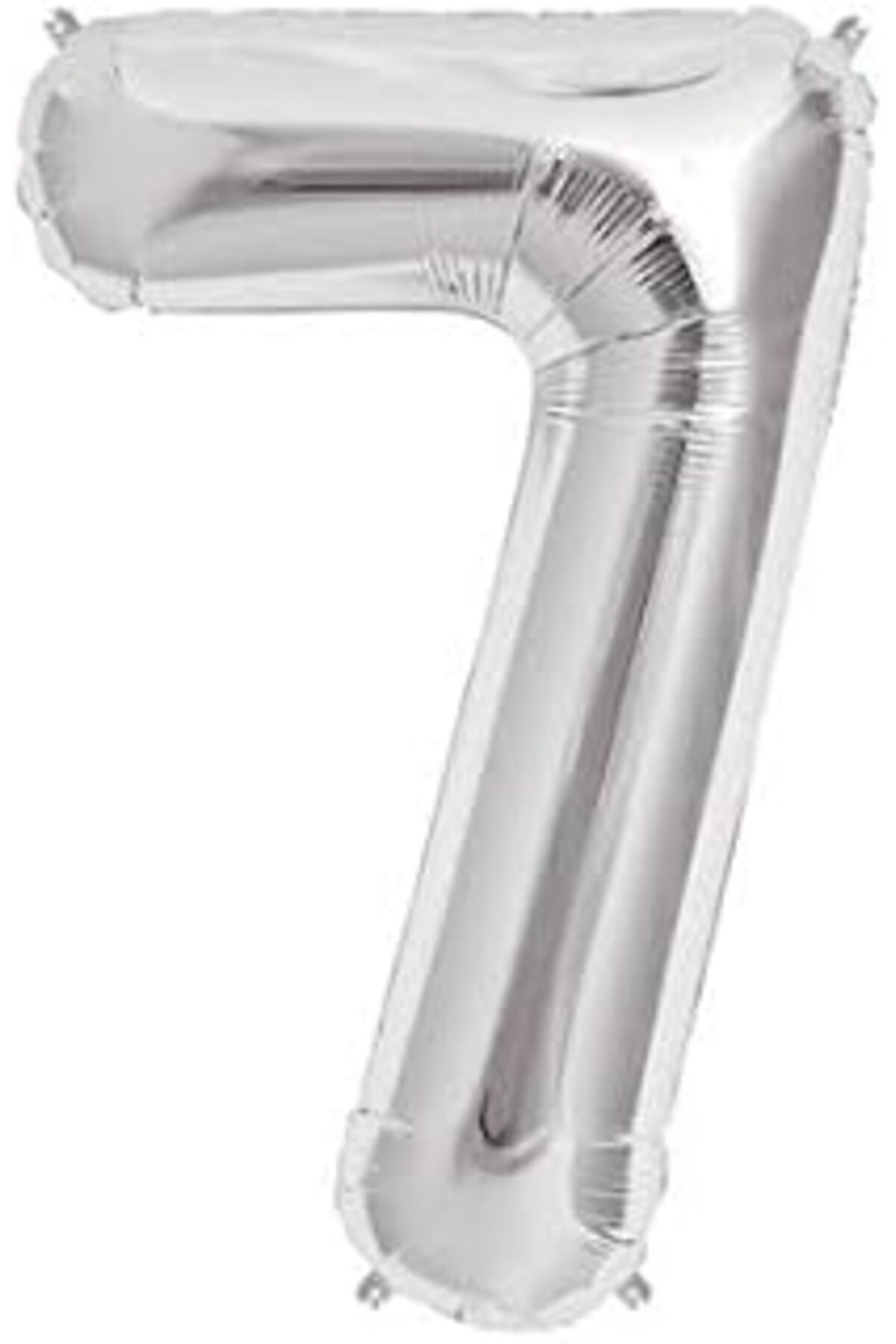 Pazarcan Benim Marifetlerim - 7 Rakamı Gümüş Folyo Balon 16 Inch 40 Cm