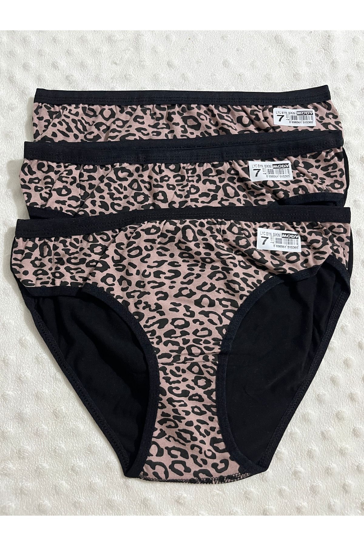 MODY 3'LÜ LEOPAR DESEN KÜLOT