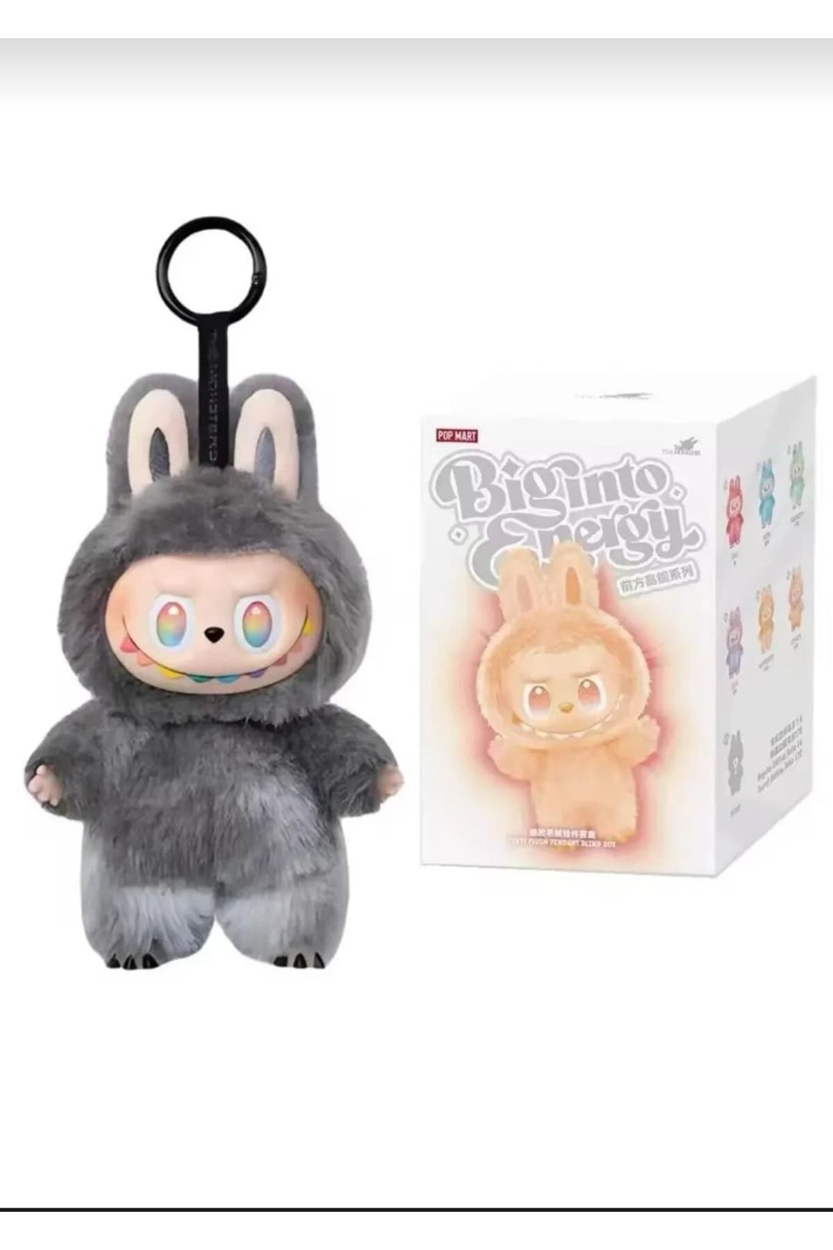 Pop Mart Labubu The Monsters Big into Energy Series Vinyl Plush Pendant Single Blind Box