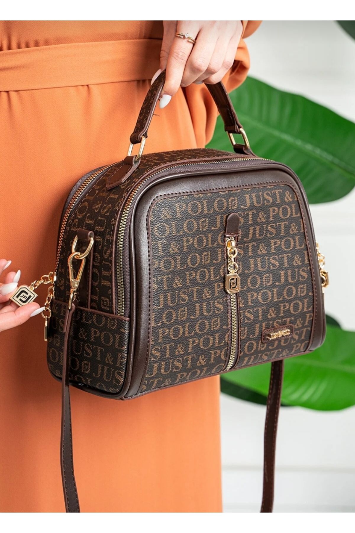 Just Polo JP JUST POLO KADIN 4 BÖLMELİ OMUZ VE ÇAPRAZ ÇANTASI