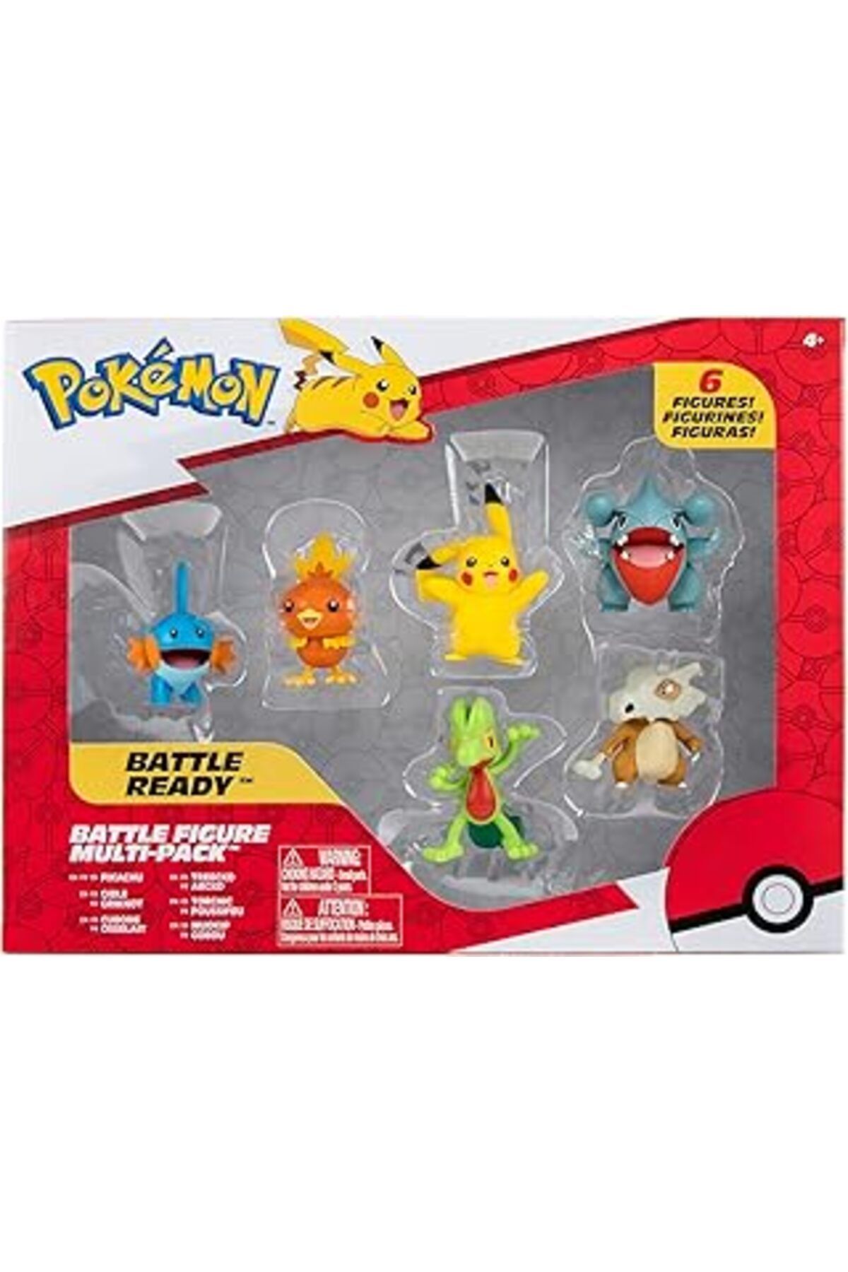 Pazarcan Pokemon Battle 6'Lı Figür Seti Seri-1