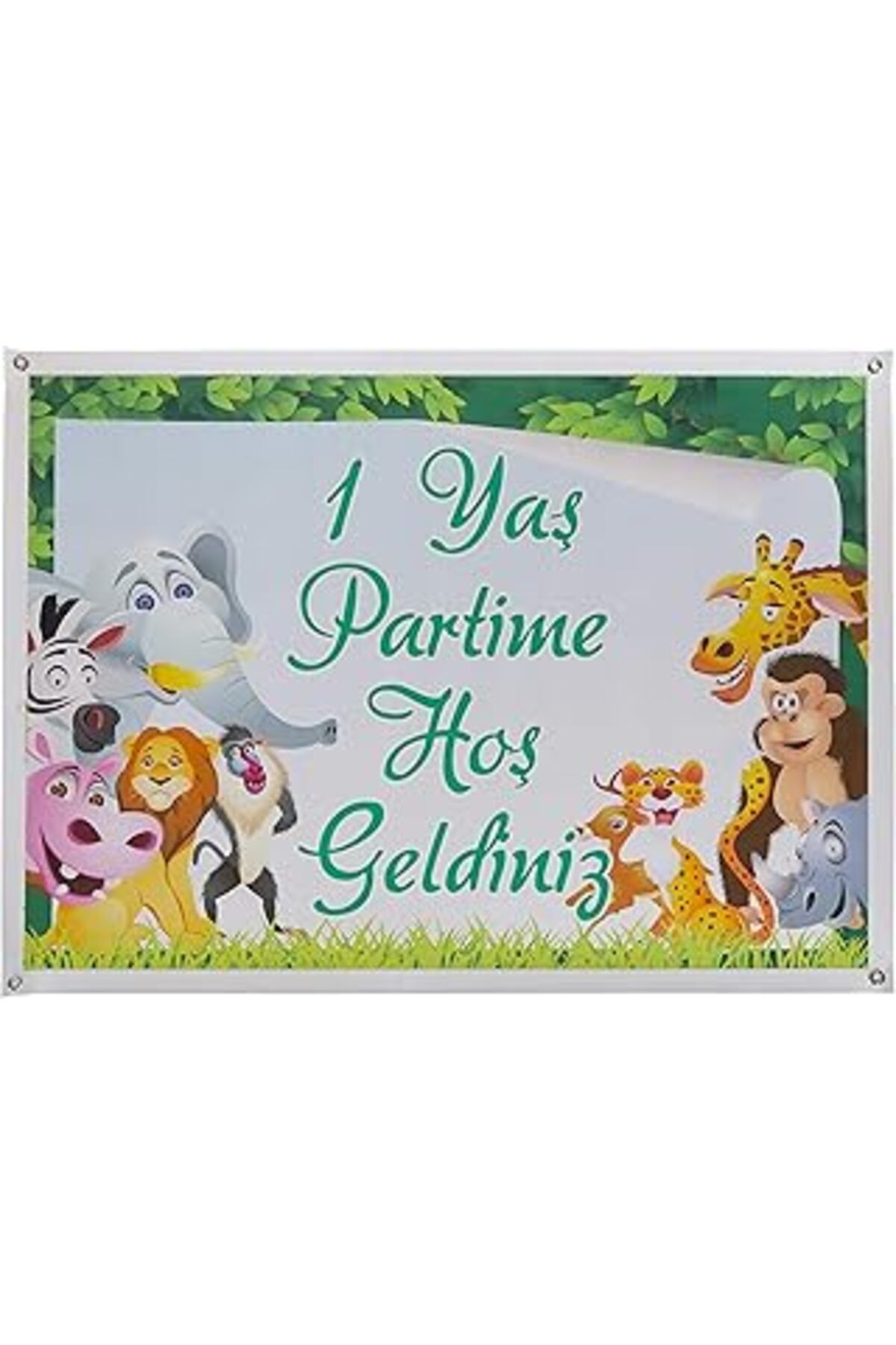 Pazarcan Parti Çocuk Doğum Günü Safari Afişi