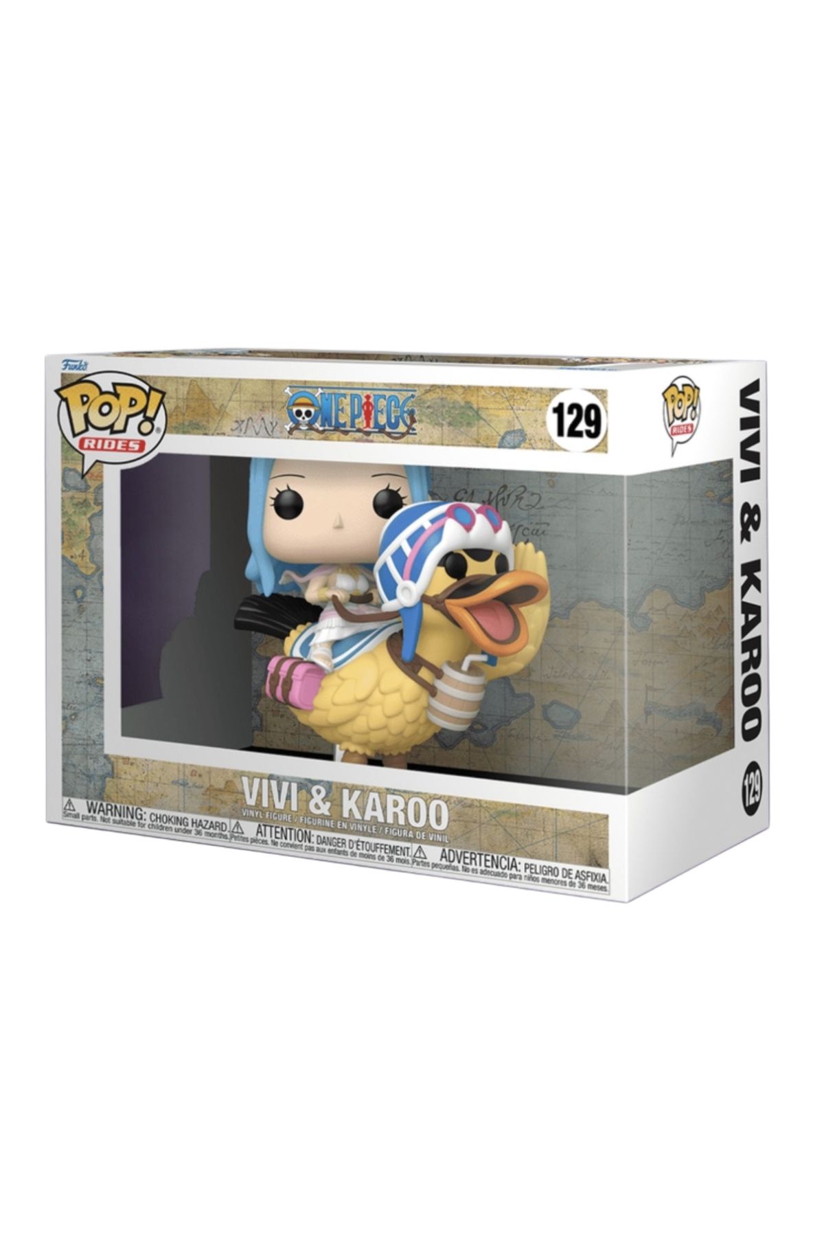 Funko Pop! Rides Deluxe – One Piece: Vivi & Karoo #129