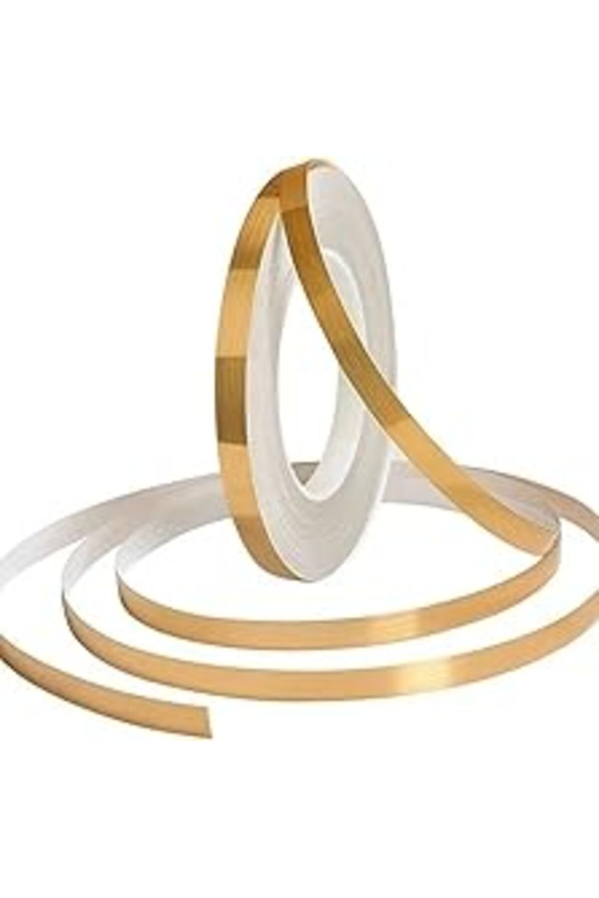 Mu Art Ahşap Fayans Arası Yapışkanlı Folyo Derz Bandı Şerit Bant Gold 1 Cm 50 Metre 1420