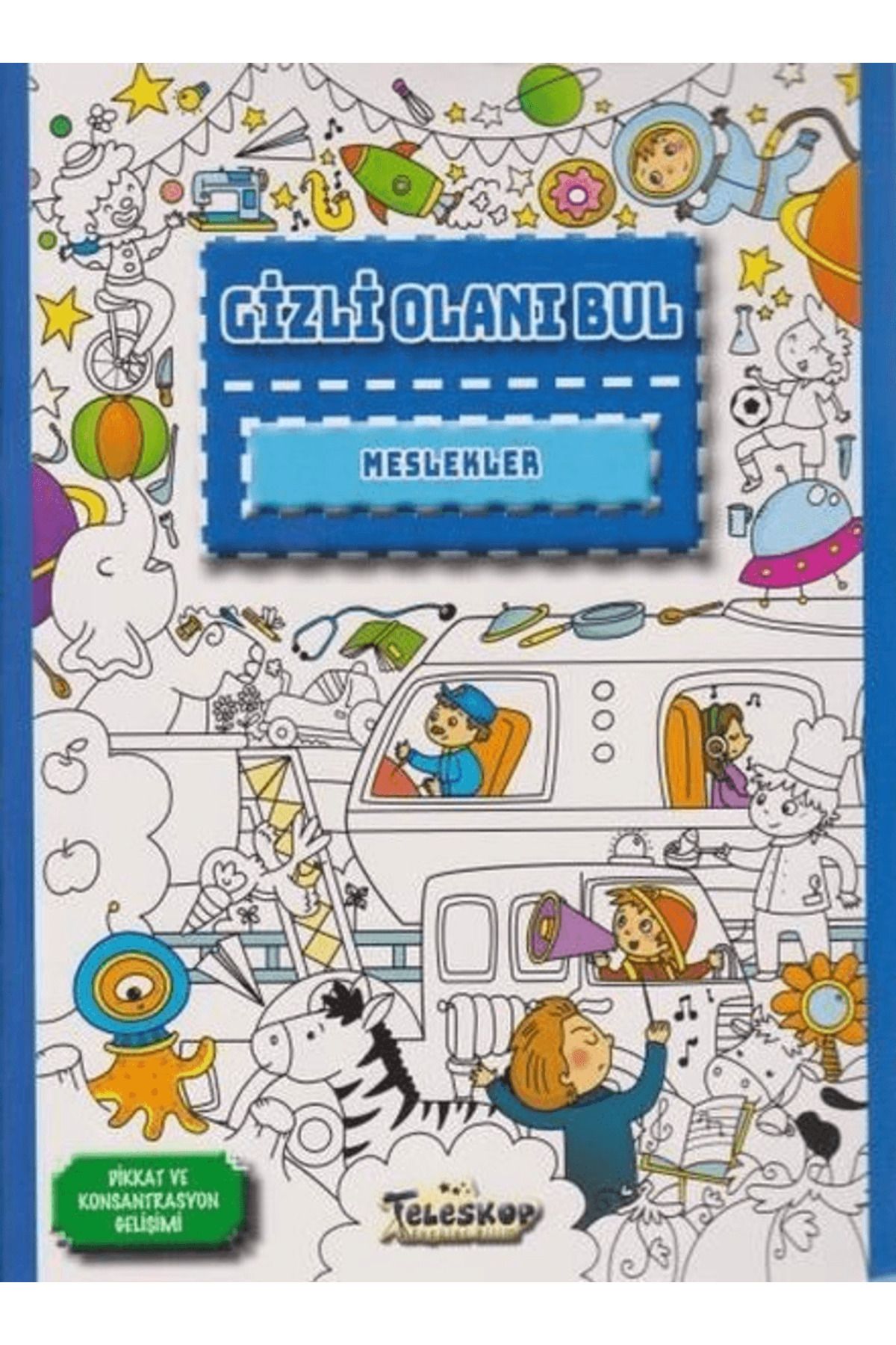 Teleskop Popüler Bilim Meslekler - Gizli Olanı Bul