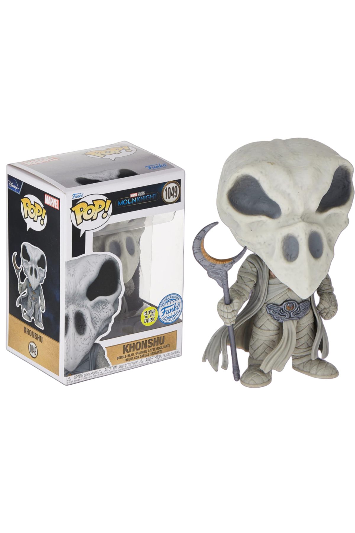 Funko Marvel Moon Knight – Khonshu Glow In The Dark Exclusive Pop! #1049