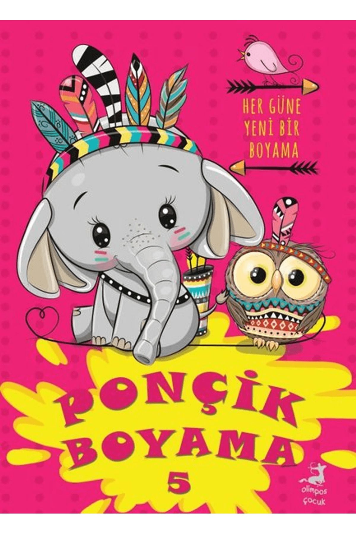 OLİMPOS ÇOCUK Ponçik Boyama - 5