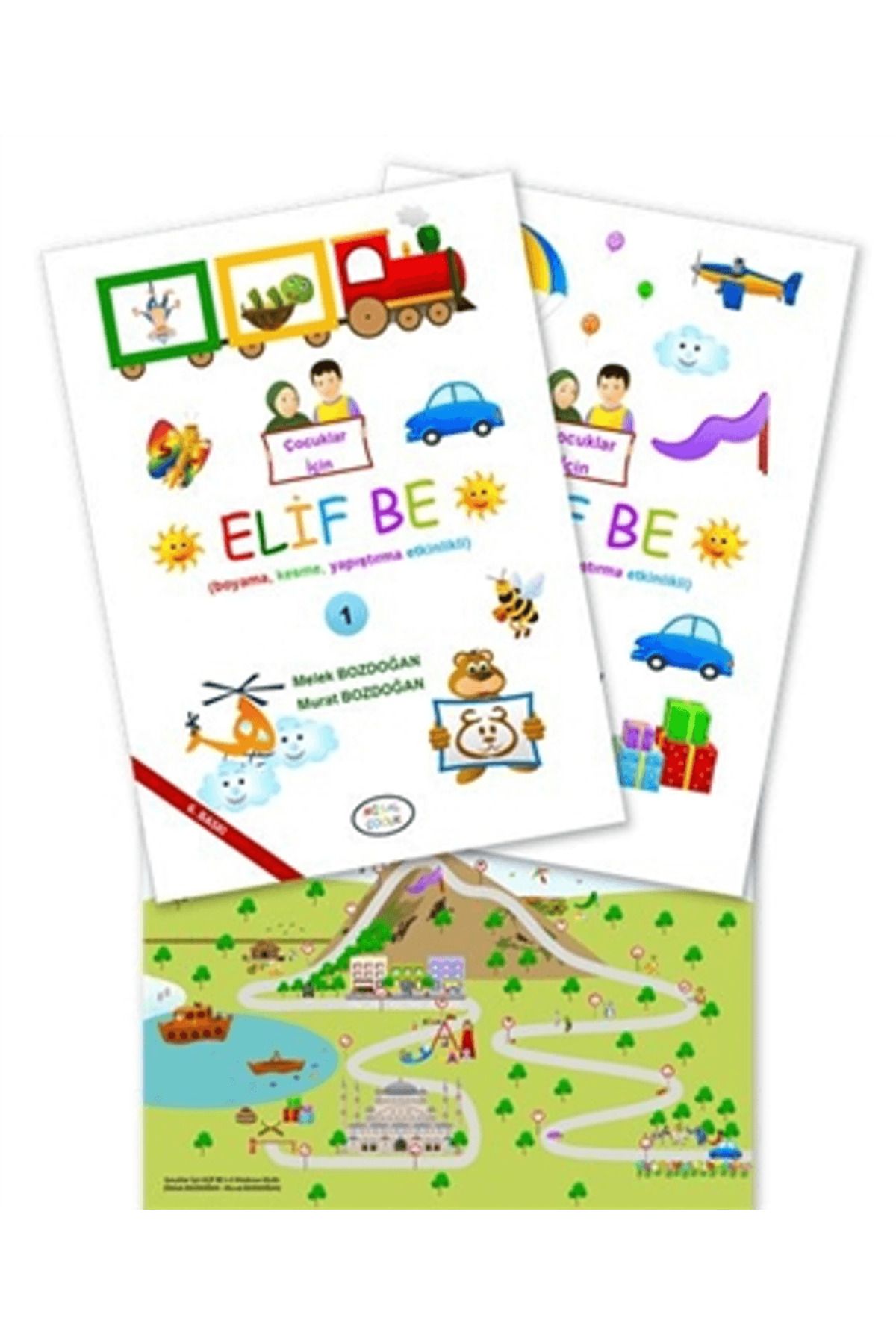 Misal Çocuk Çocuklar İçin Elif Be (2 Kitap Takım)