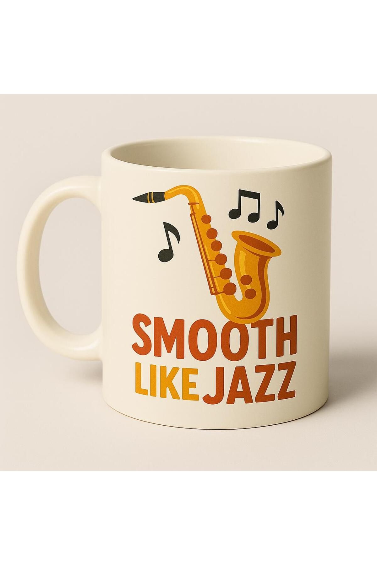 Puficca Tasarım Jazz Baskılı Kupa Bardak