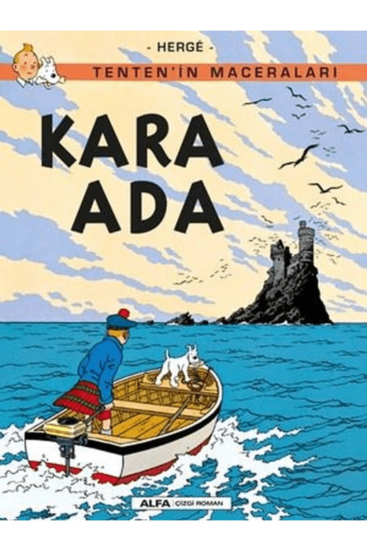 Alfa Yayınları Kara Ada - Tenten'in Maceraları