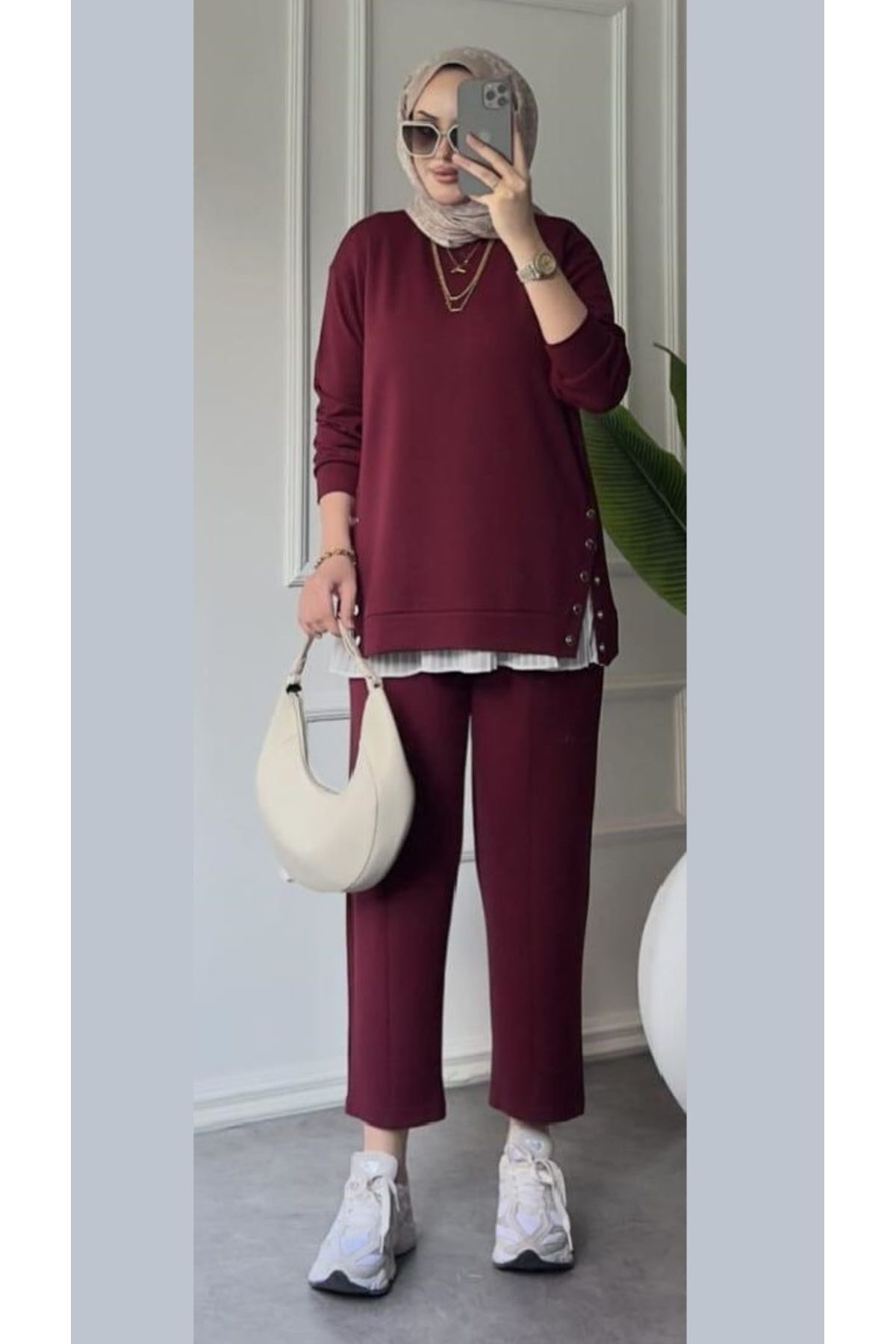 Foola Moda Yan Detaylı İkili Takım – Rahat ve Şık Günlük Stil