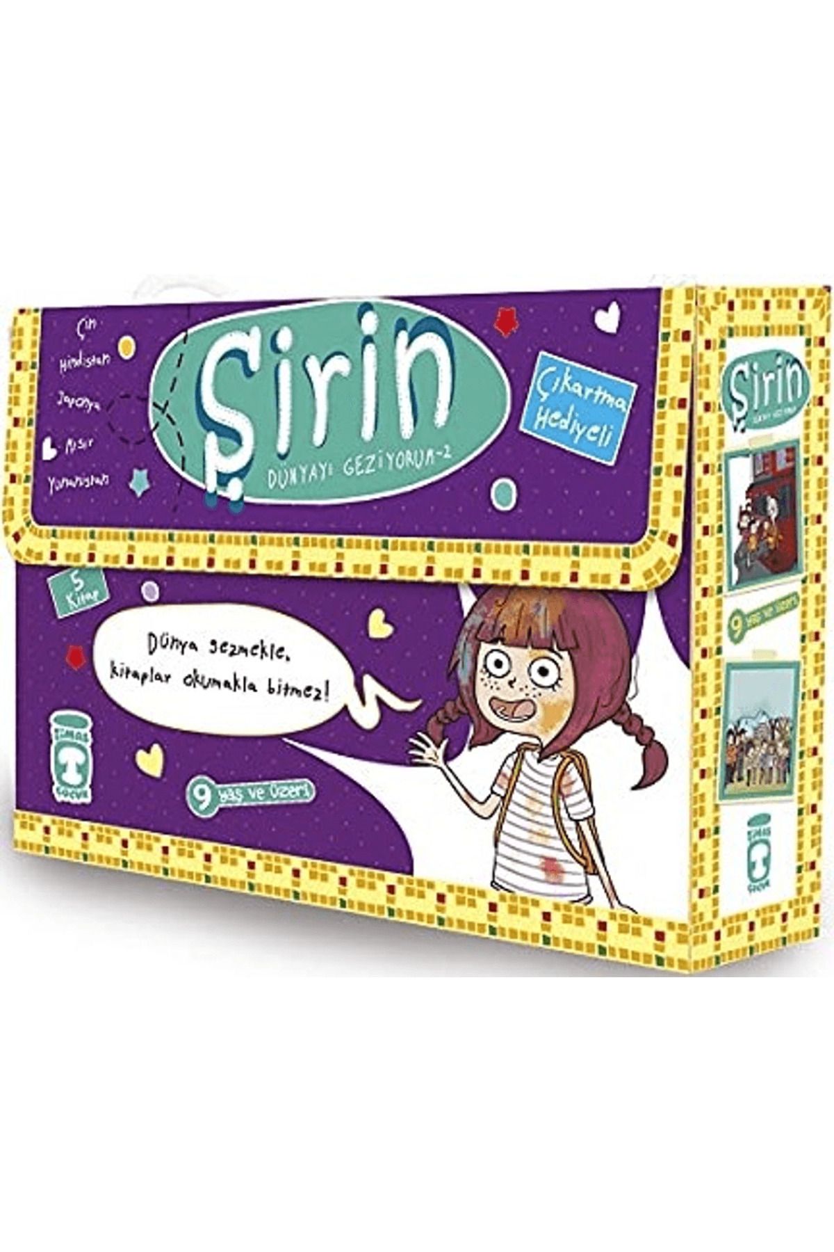 Timaş Çocuk Şirin Dünyayı Geziyorum 2 (Set 5 Kitap)