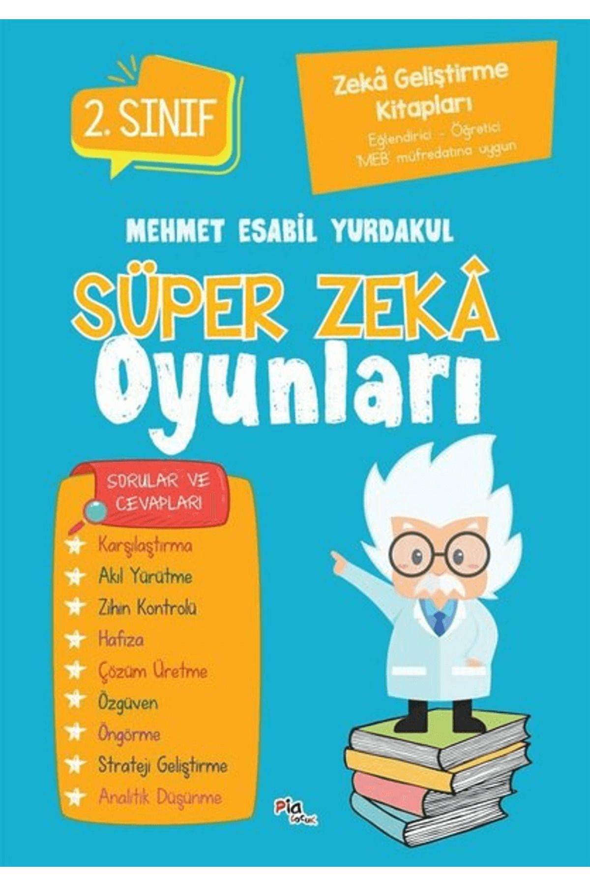 Pia Çocuk Yayınları 2. Sınıf Süper Zeka Oyunları