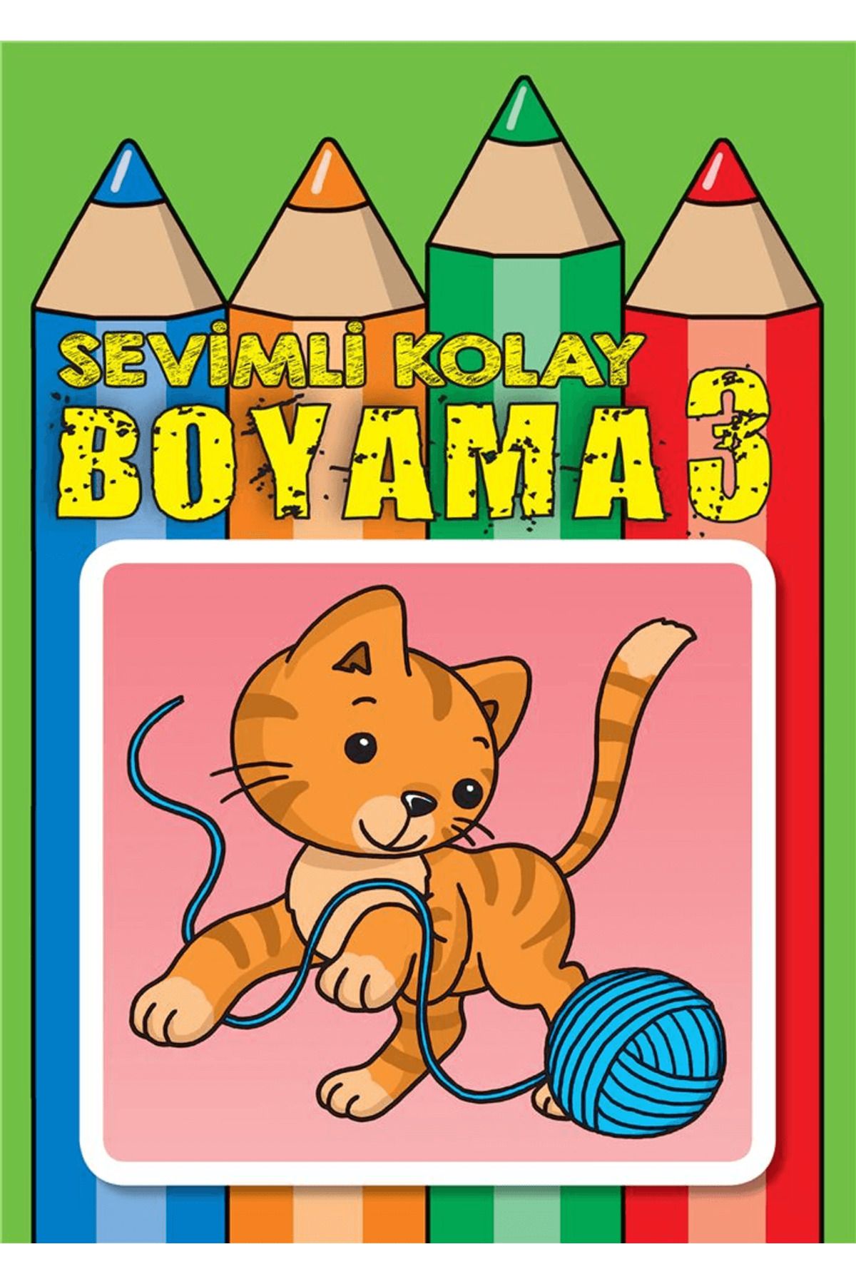 Parıltı Yayınları Sevimli Kolay Boyama 3