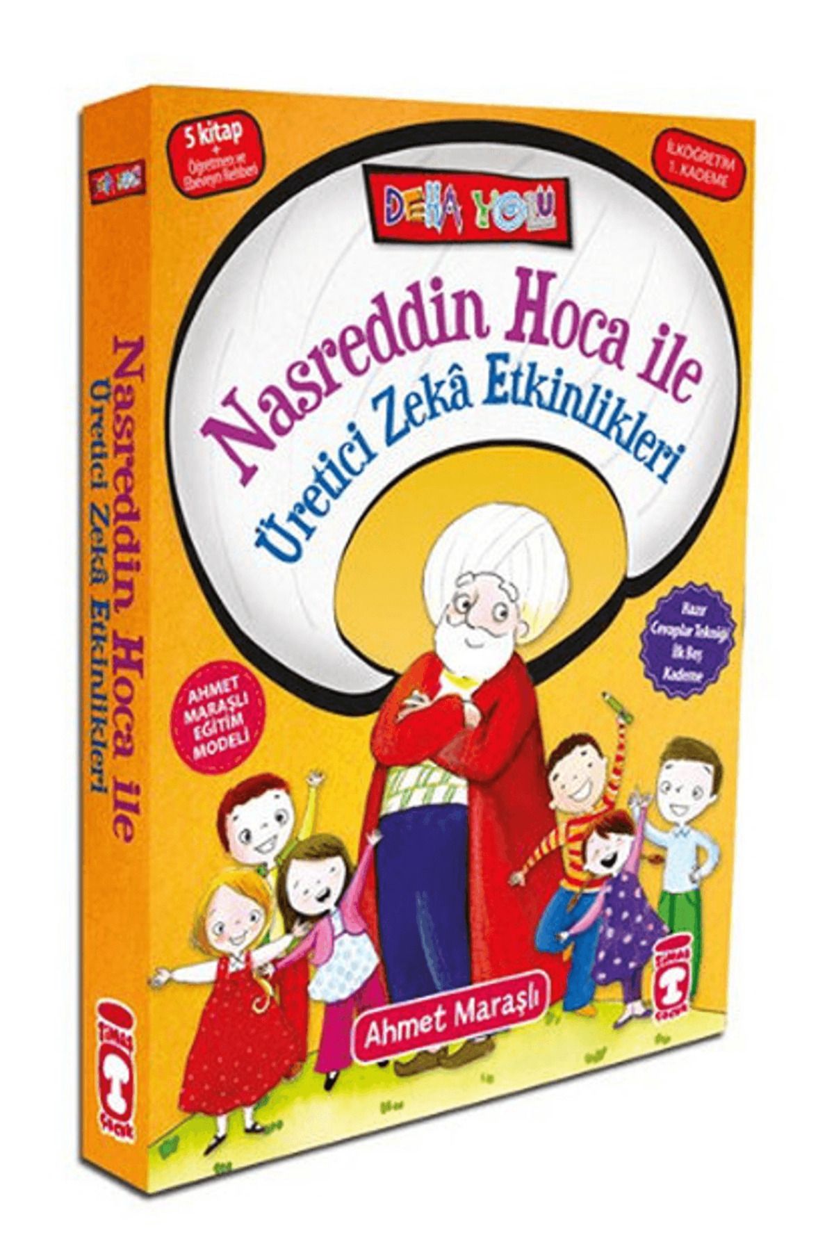 Timaş Çocuk Nasreddin Hoca ile Üretici Zeka Teknikleri (5 Kitap Takım)