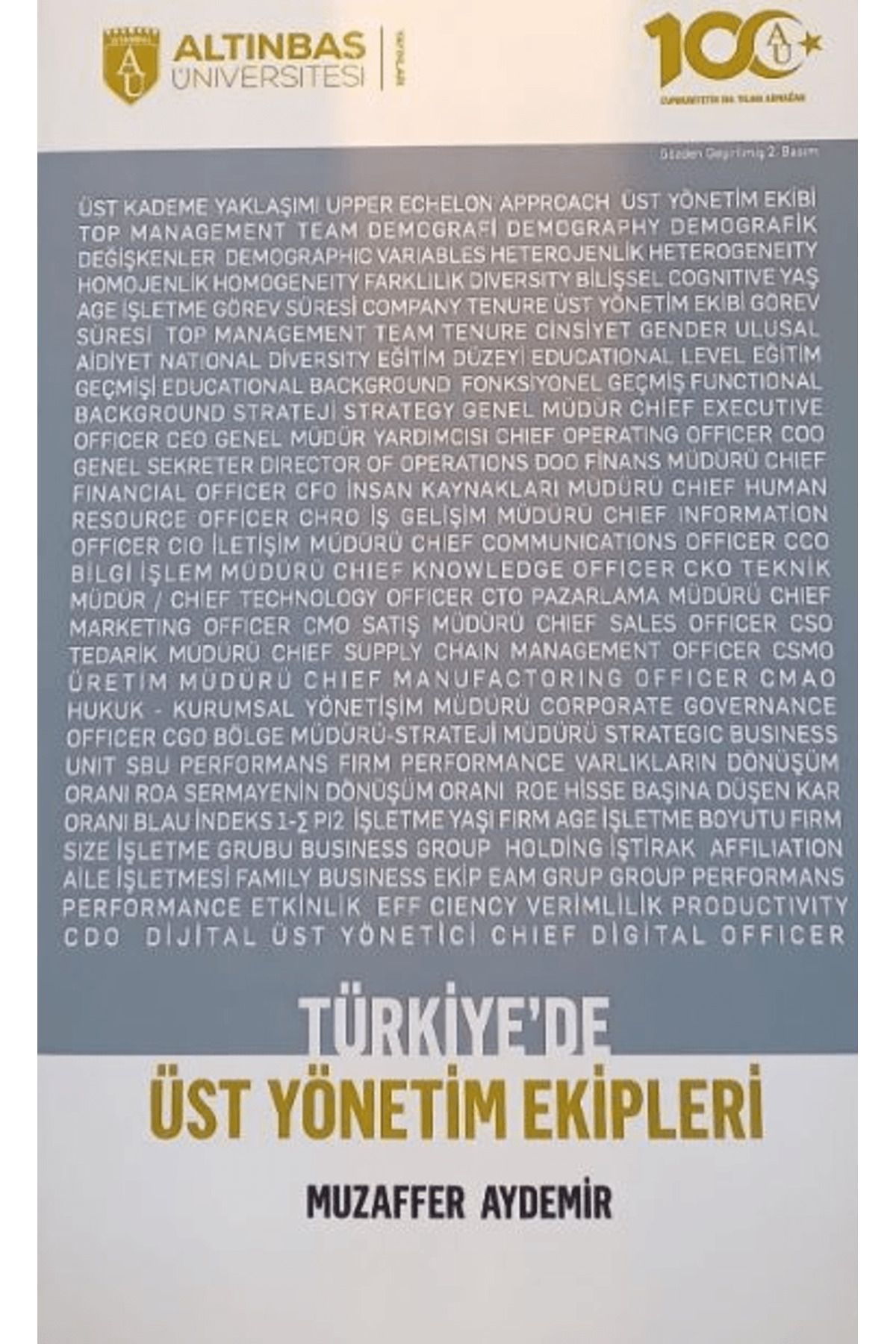 Altınbaş Üniversitesi Yayınları Türkiye’de Üst Yönetim Ekipleri
