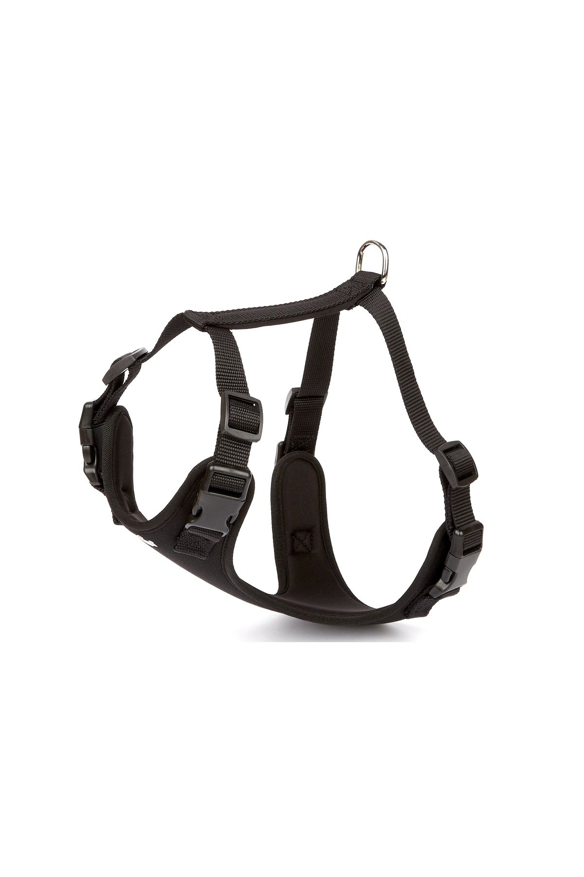 DOGGİ Doggie Havalı Ped Dokuma Köpek Göğüs Tasması 45/55 cm Siyah