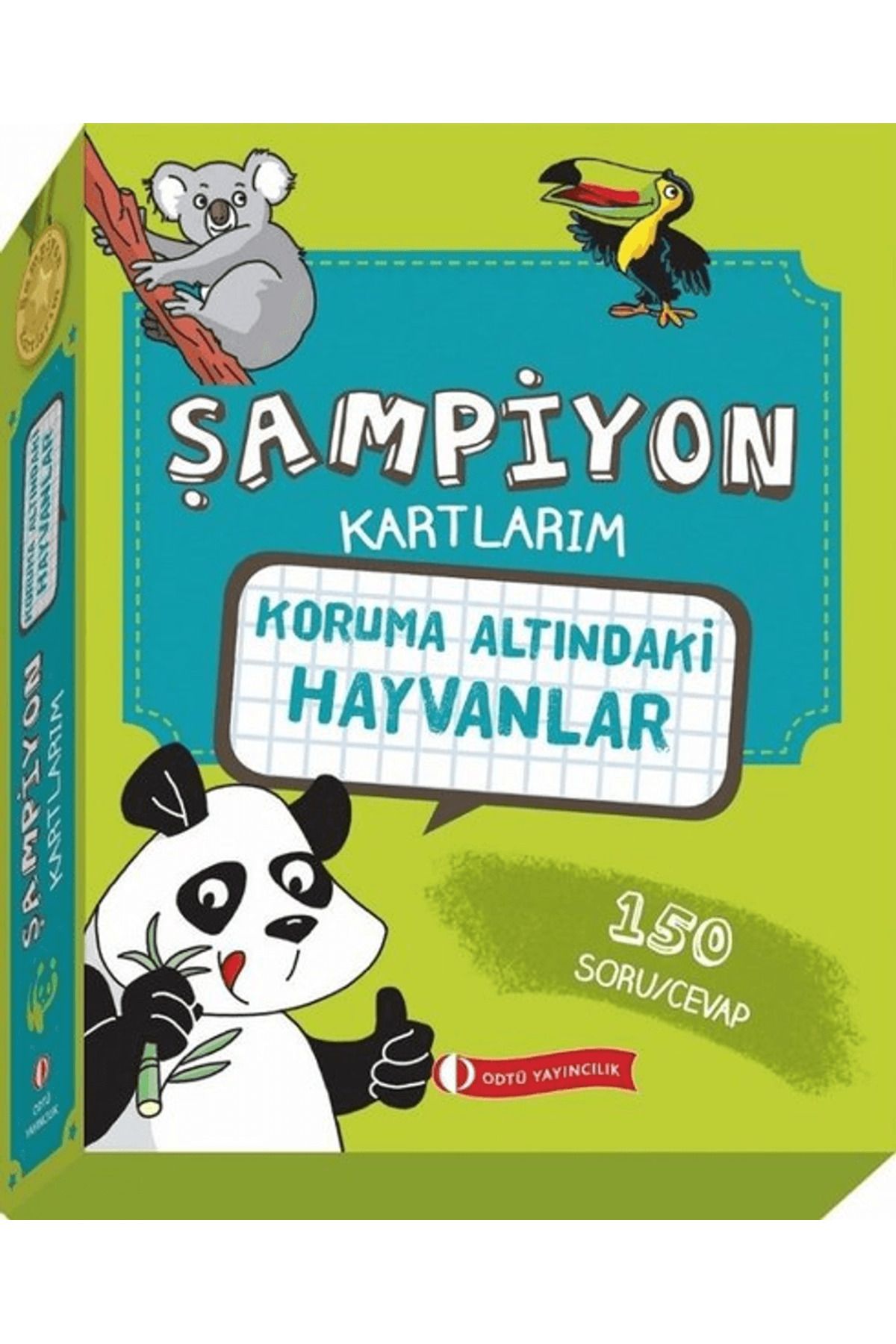 ODTÜ Geliştirme Vakfı Yayıncılık Koruma Altındaki Hayvanlar - Şampiyon Kartlarım