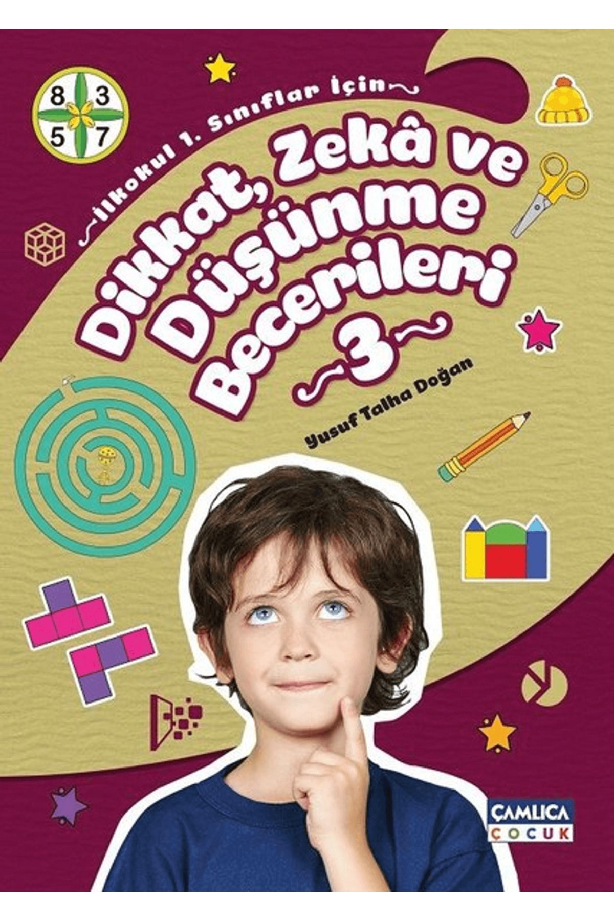 Çamlıca Çocuk Yayınları Dikkat Zeka ve Düşünme Becerileri 3