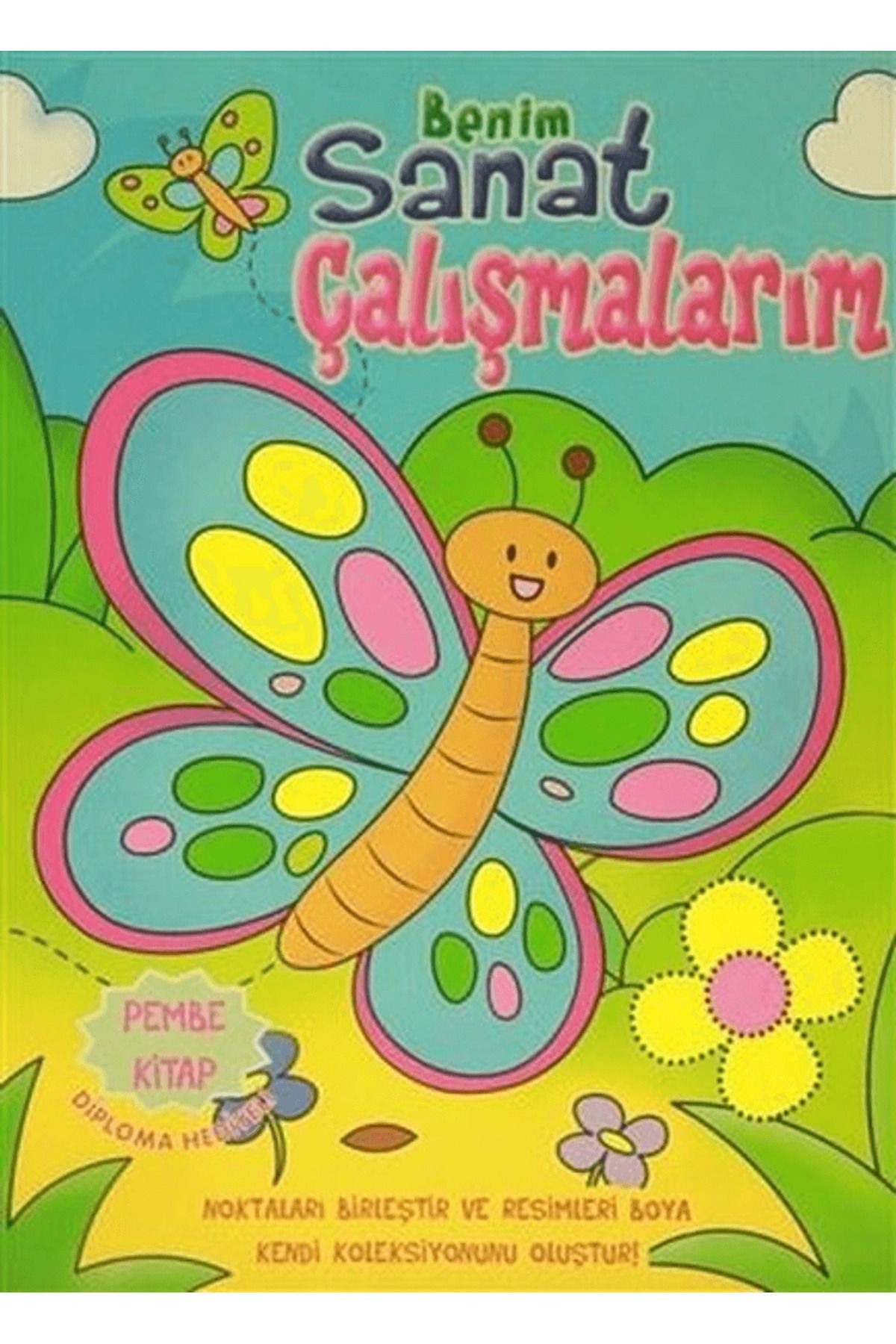 Revzen Kitap Benim Sanat Çalışmalarım - Pembe Kitap
