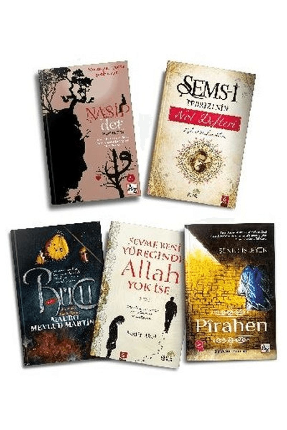 Az Kitap Tasavvuf Romanları Seti (5 Kitap Takım)