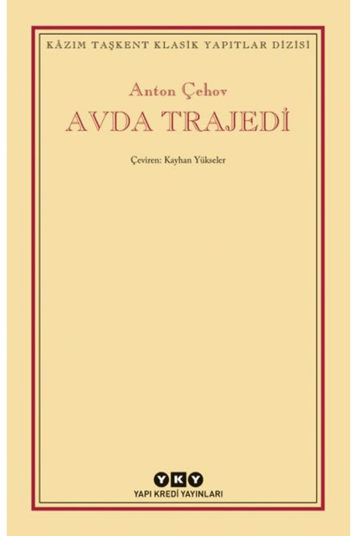Yapı Kredi Yayınları Avda Trajedi