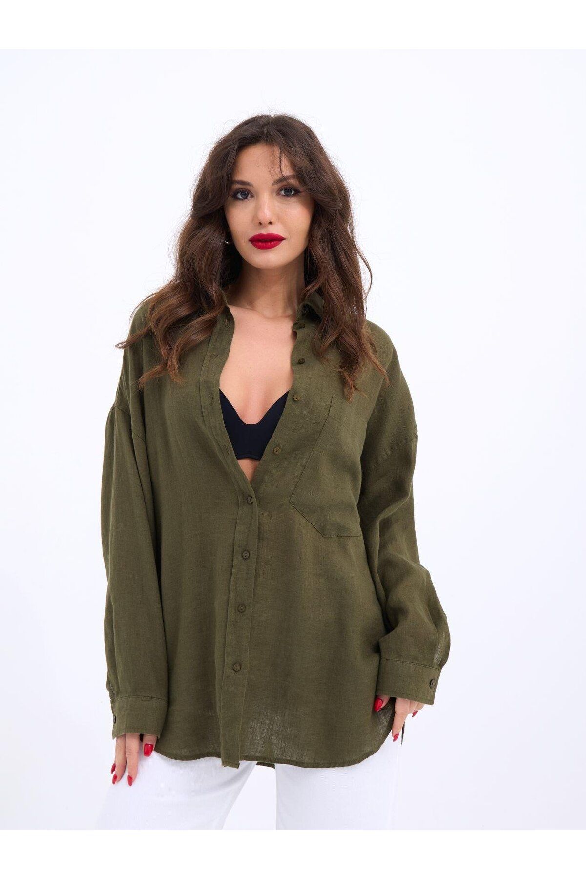 ETİLER COLLECTION 6899 GÖMLEK-HAKİ