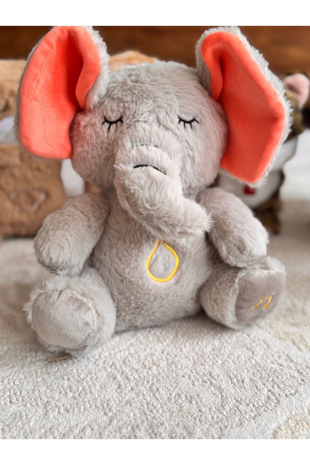 ROZY Nefes alan uyku arkadaşı peluş fil