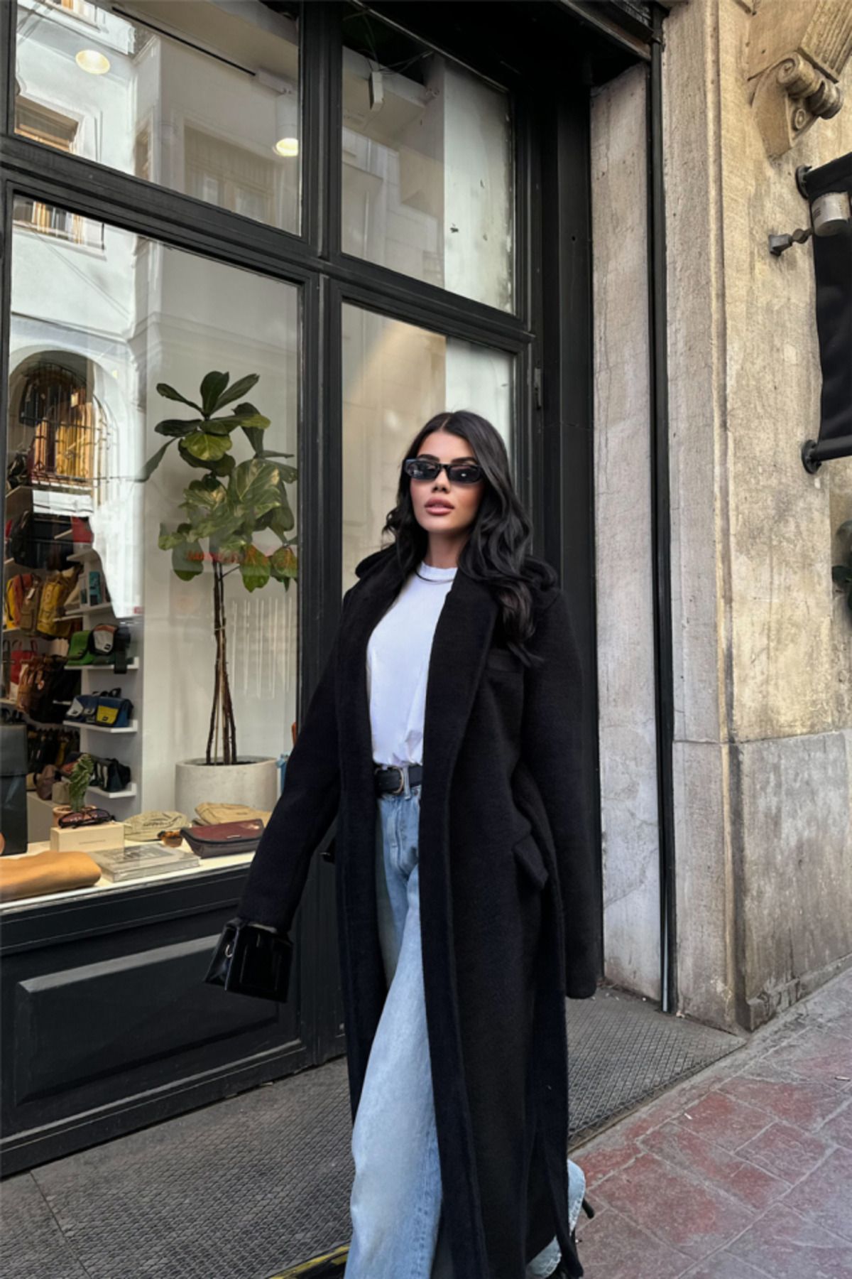 ETİLER COLLECTION KABAN ALPAKA YÜN - Siyah