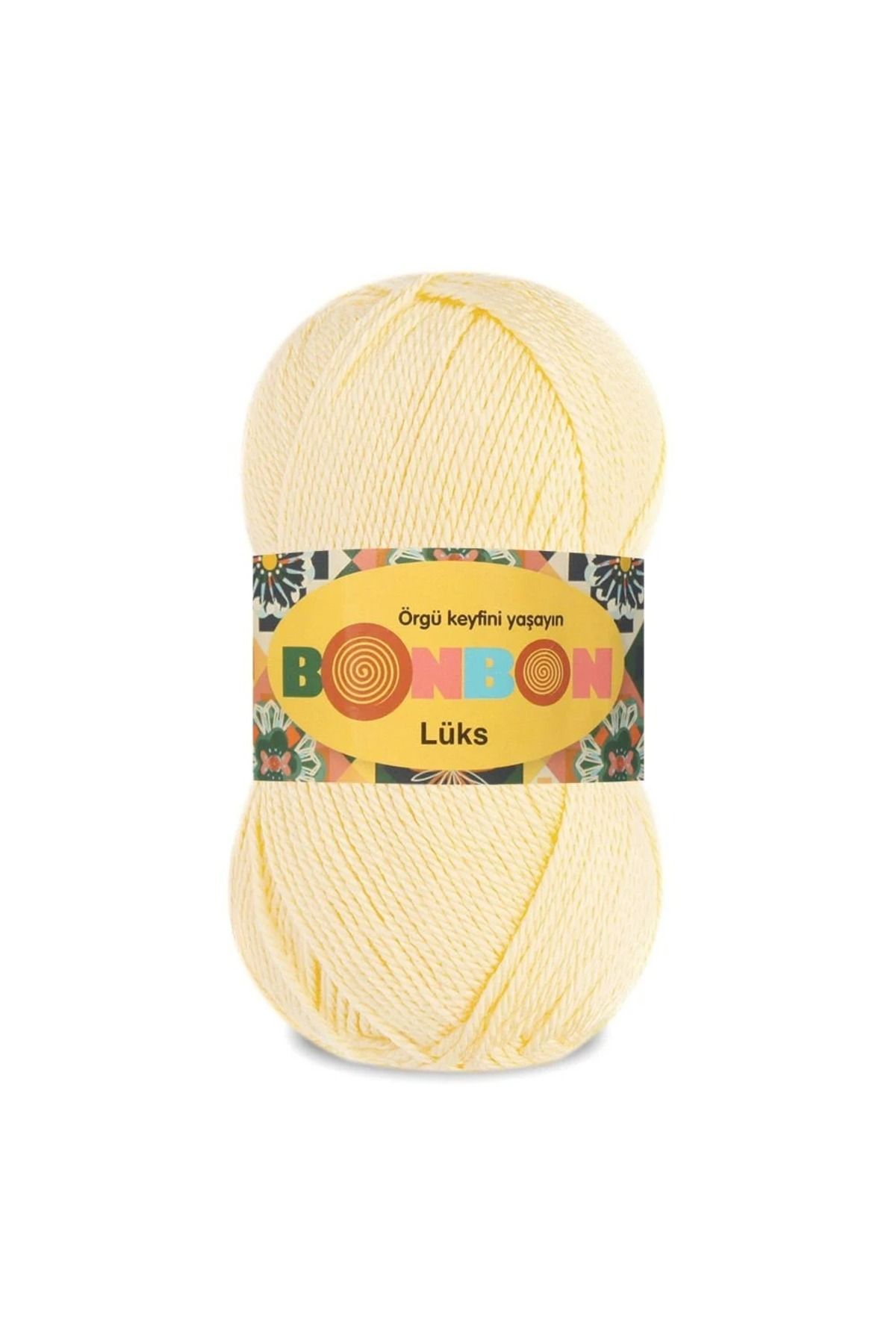 NAKO Bonbon Lüks 98223 Açık Krem (5 Adet) Örgü İpi
