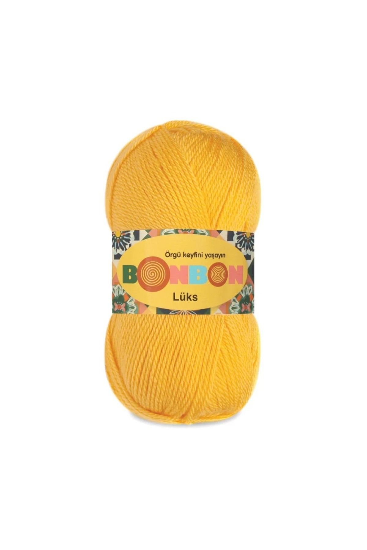 NAKO Bonbon Lüks 98289 Sarı (5 Adet) Örgü İpi