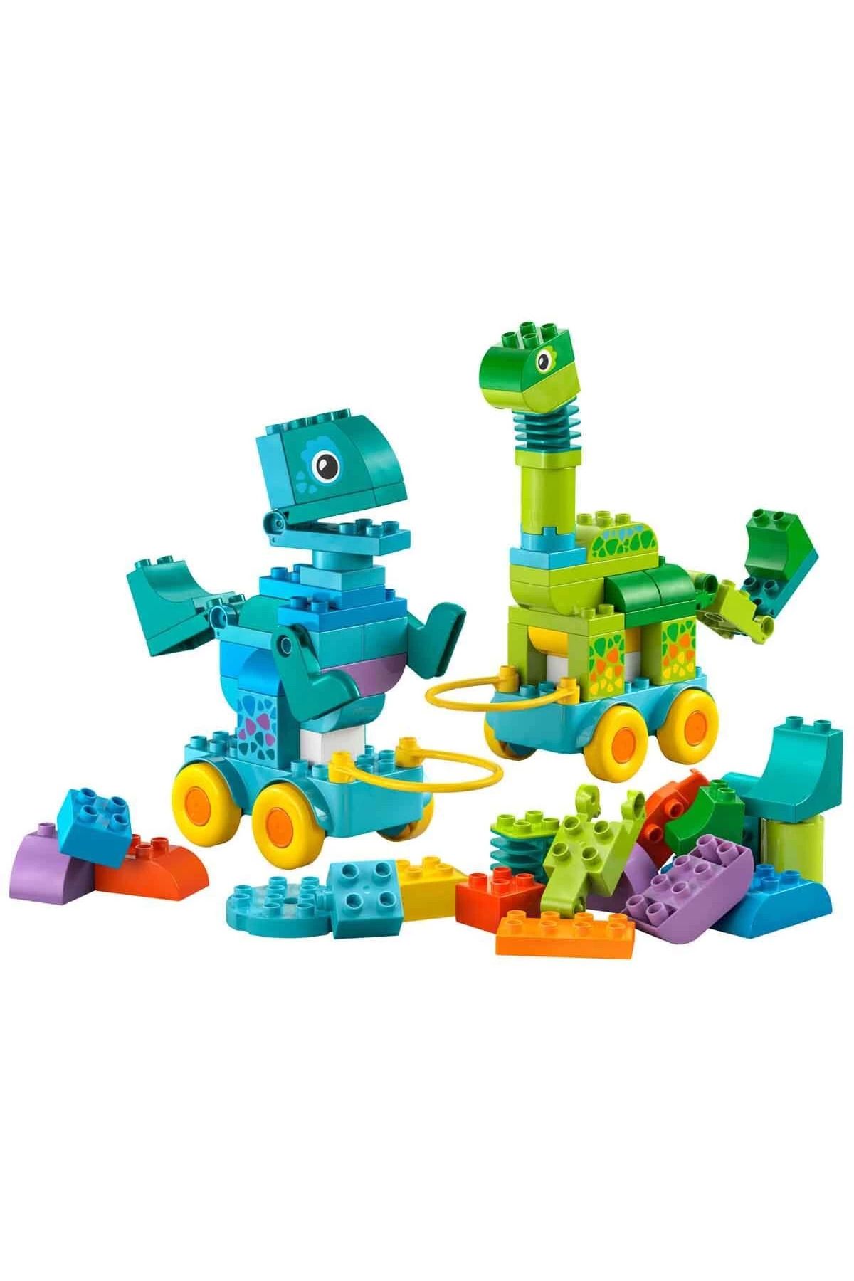 TOYFEST Kasabası 3’ü 1 Arada Tekerlekli Dinozorlar 10451
