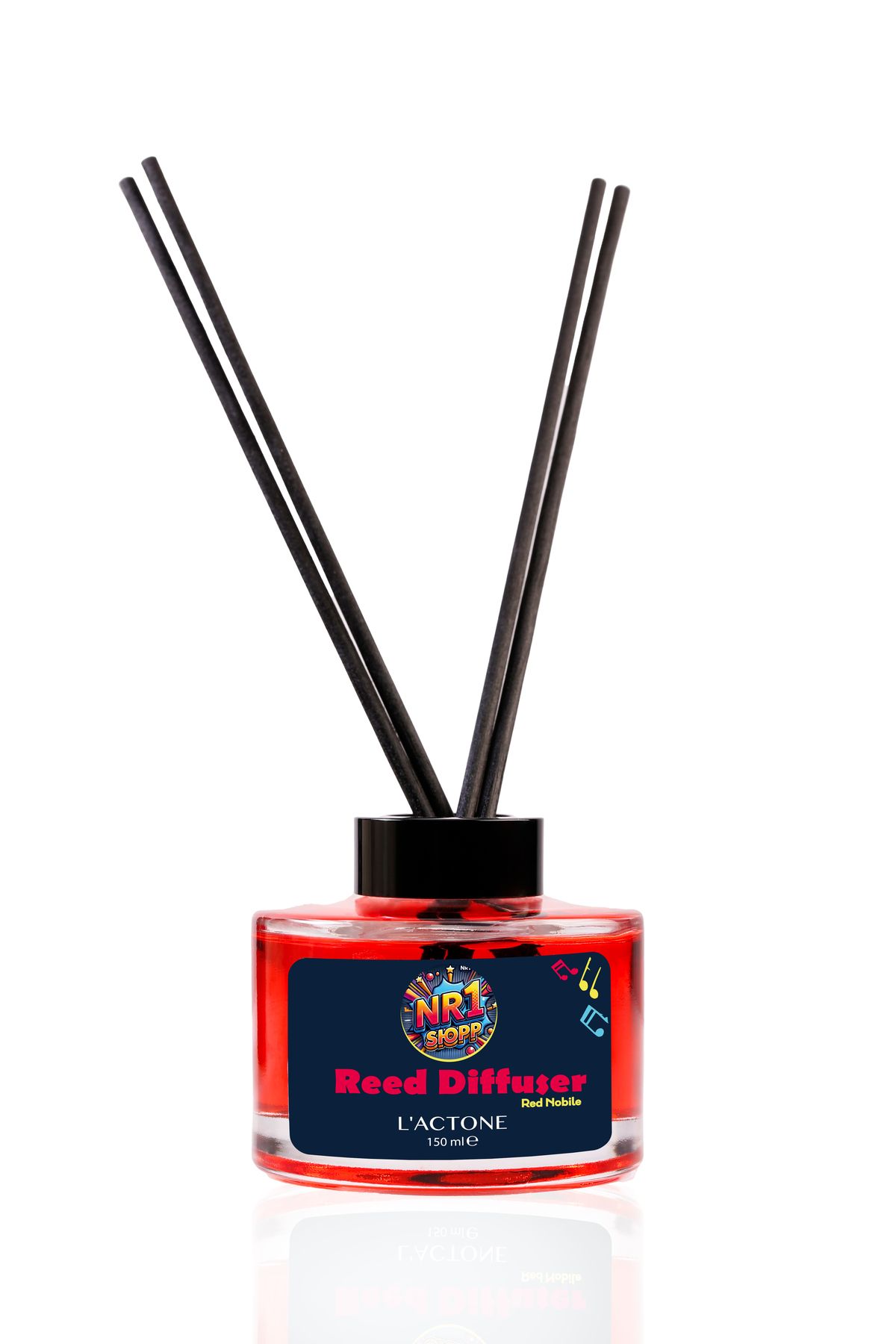 NR1 Red Nobile Reed Diffuser 100 ml /Bambu Çubuklu