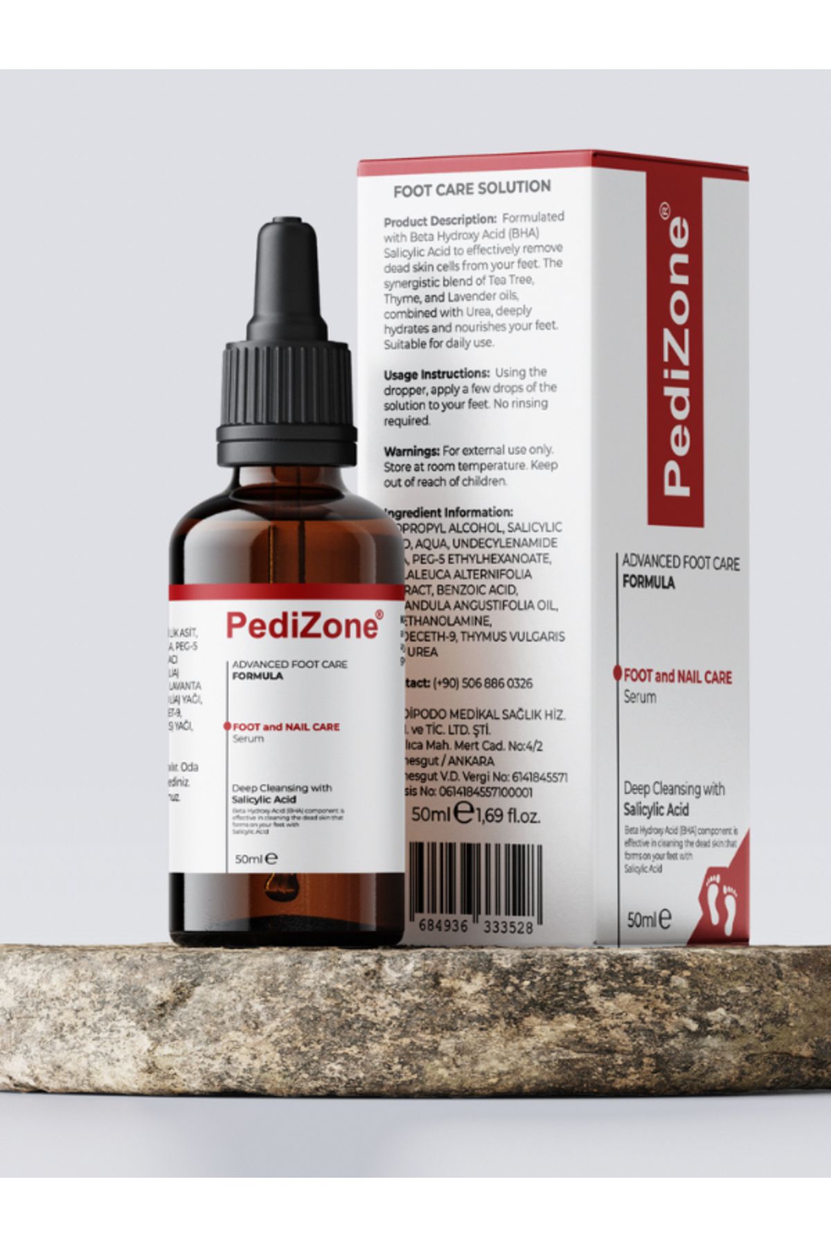 PediZone 50ml Mantar Karşıtı Tırnak Ve Ayak Serumu