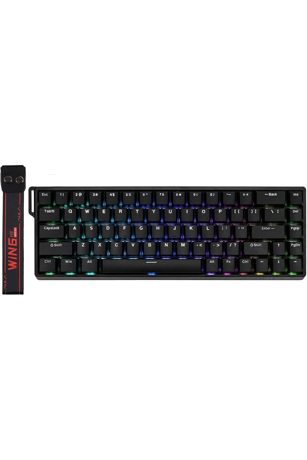 Epomaker-AULA WIN68 HE Magnetic Keyboard with Adjustable Actuation, Hall Effect Keyboard with 0.3ms 1