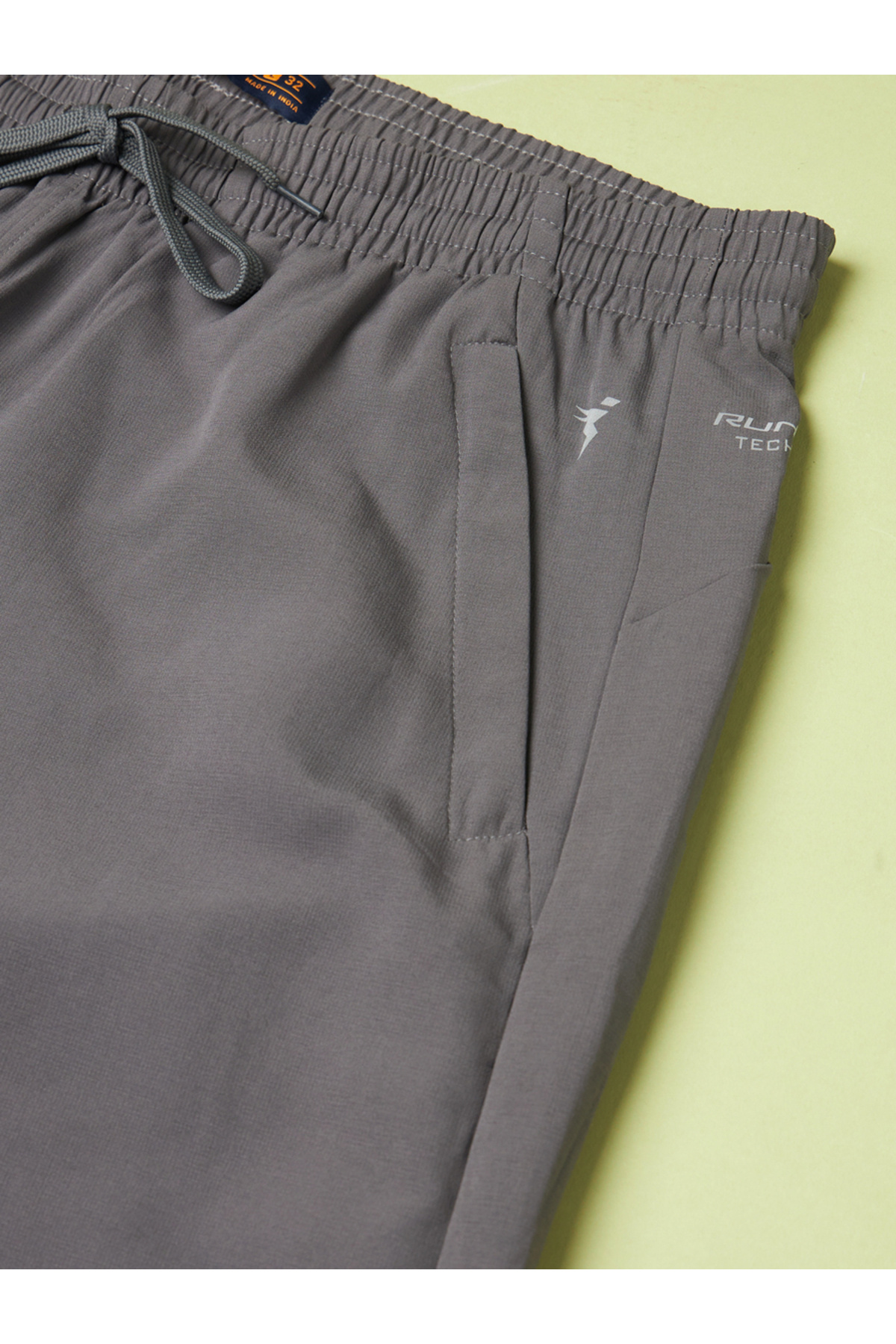 Technosport By Styli-Solid Trackpants with Drawstring 5