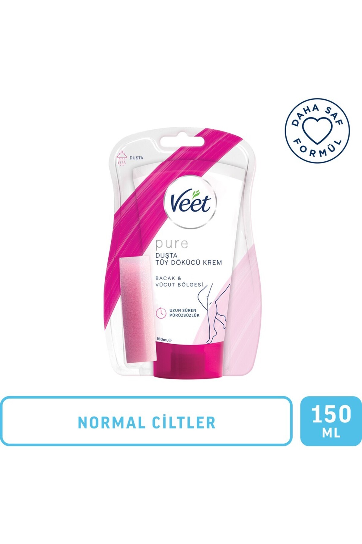Veet Pure Duşta Tüy Dökücü Krem Normal Ciltler 150ML