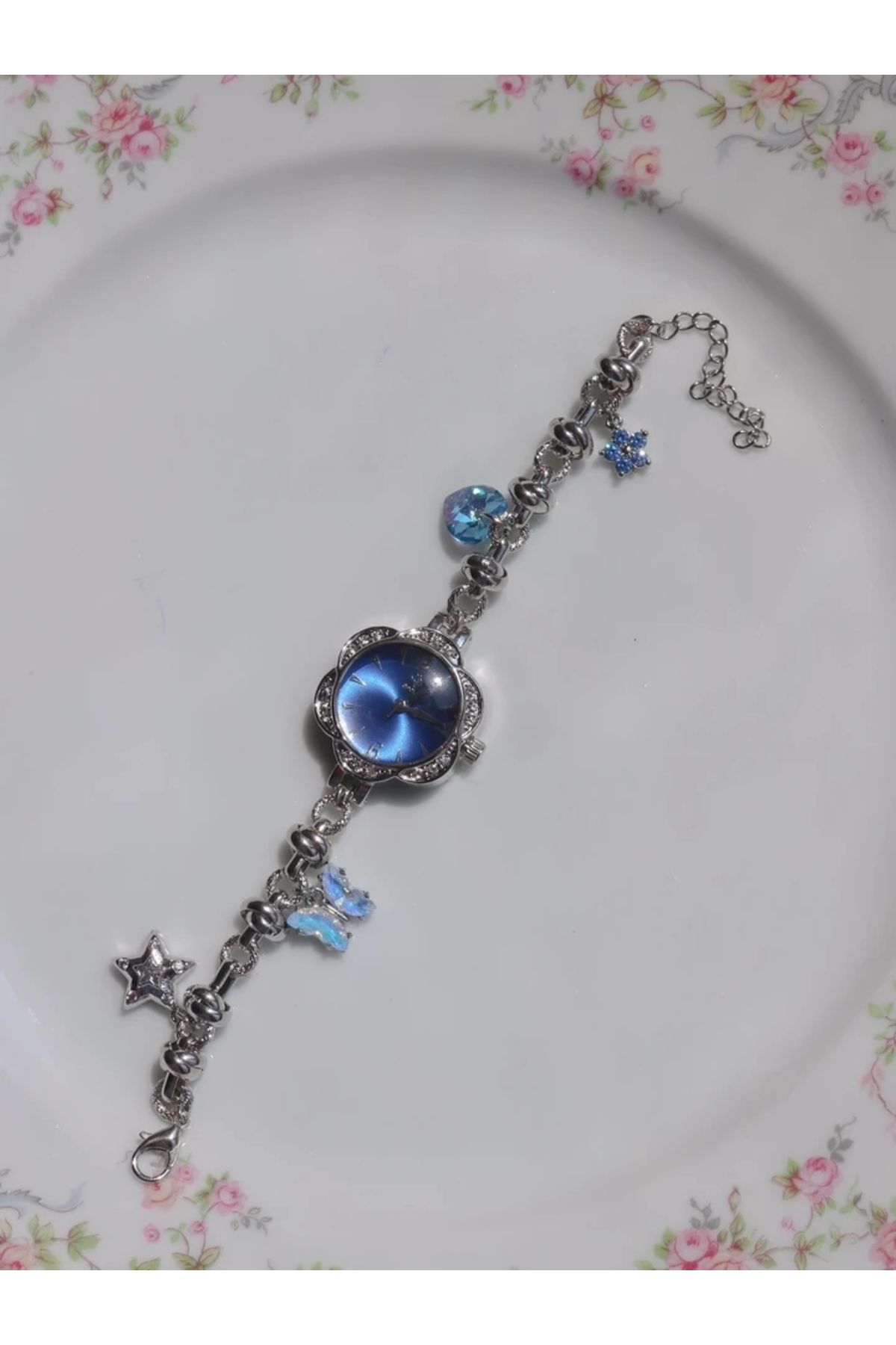 Reorah Collection Prenses ve Terzi Saat Mavi