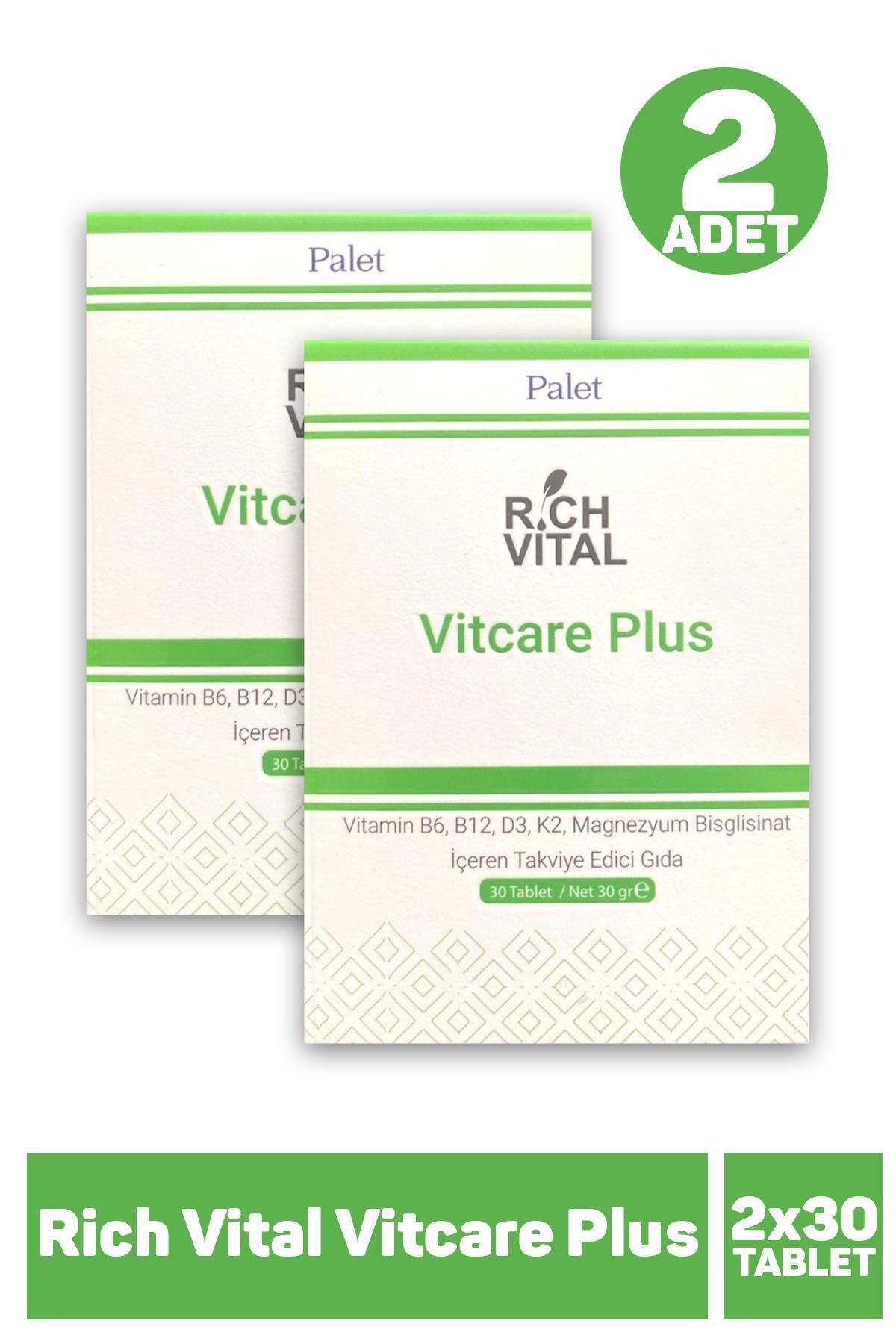 Rich Vital Vitcare Plus 30 Tablet 2 Adet