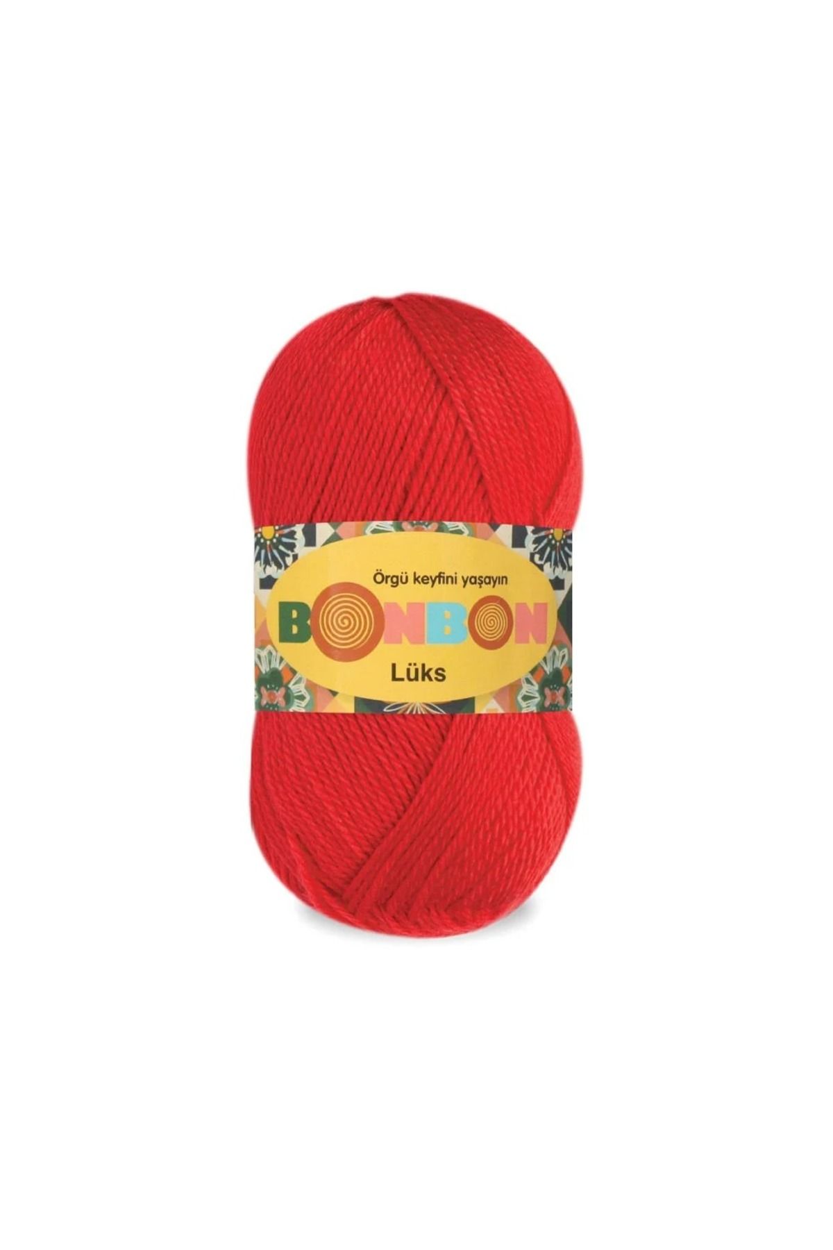 NAKO Bonbon Lüks 98398 Neon Mercan (5 Adet) Örgü İpi