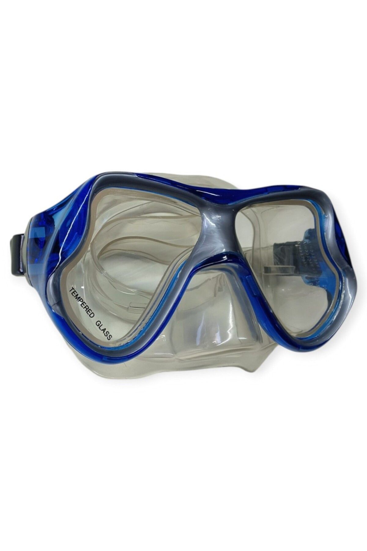 NEZADE STORE Star Diving Temper Camlı Dalış Maskesi Yetişkin - 51710-MAVİ (Lisinya)