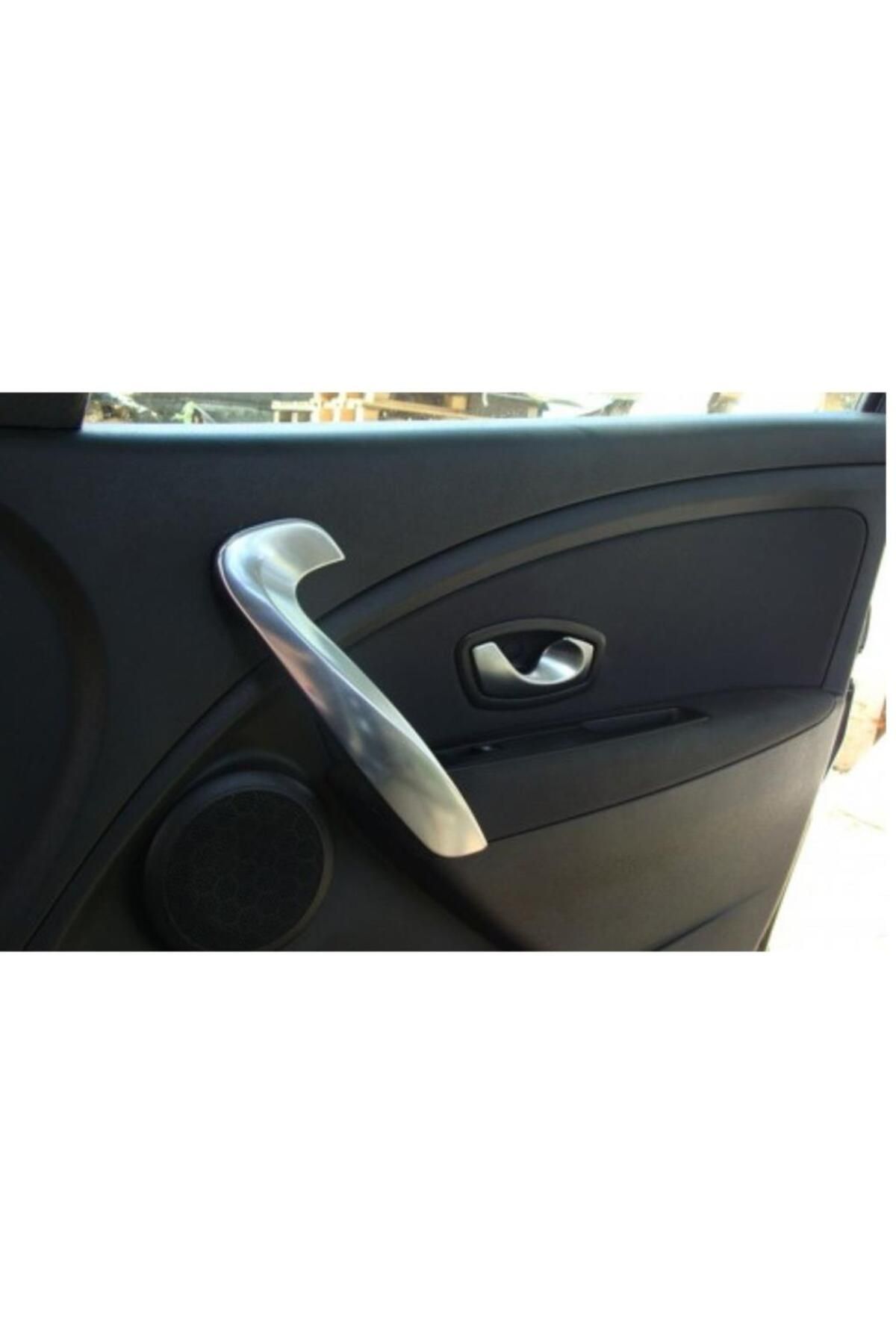 ZETOTO-Fluence Megane 3 Door Door Inner Handle Grip Matte Chrome Lower and Upper Part Right Side 809600017R 4