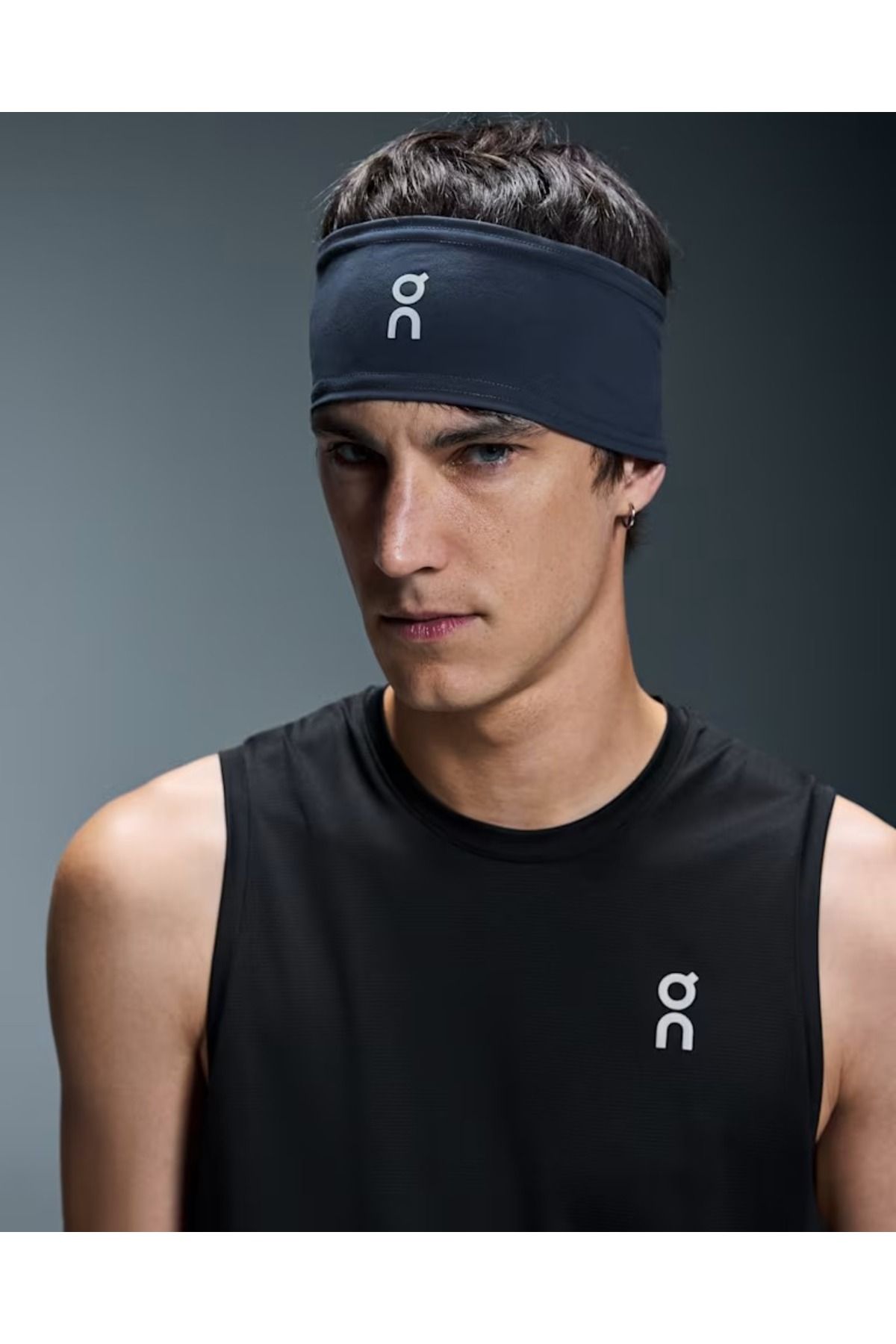ON Core Headband, Soğuk Havalarda Koşu İçin Fırçalı Astar Spor Kafa Bandı