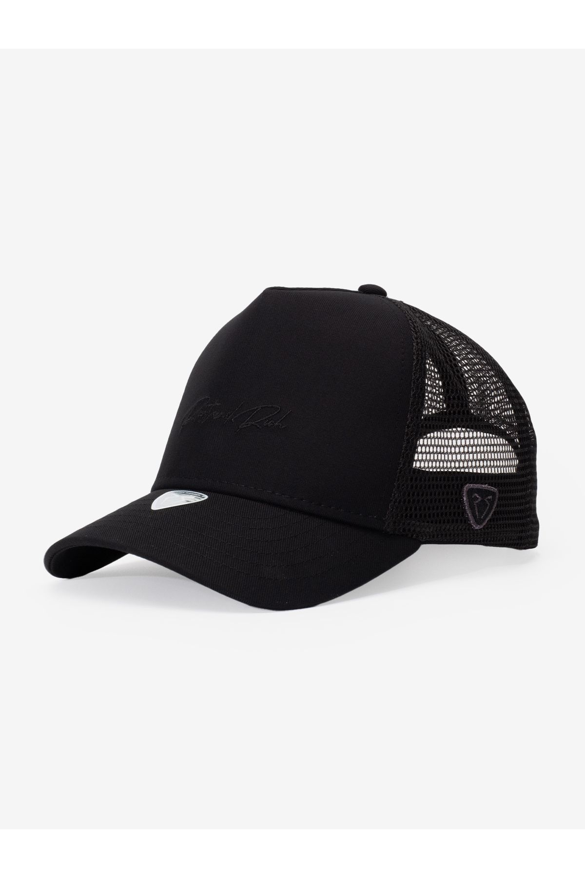 Rust&Rich Kadın Erkek Siyah Trucker Hat Timeless Collection Casual