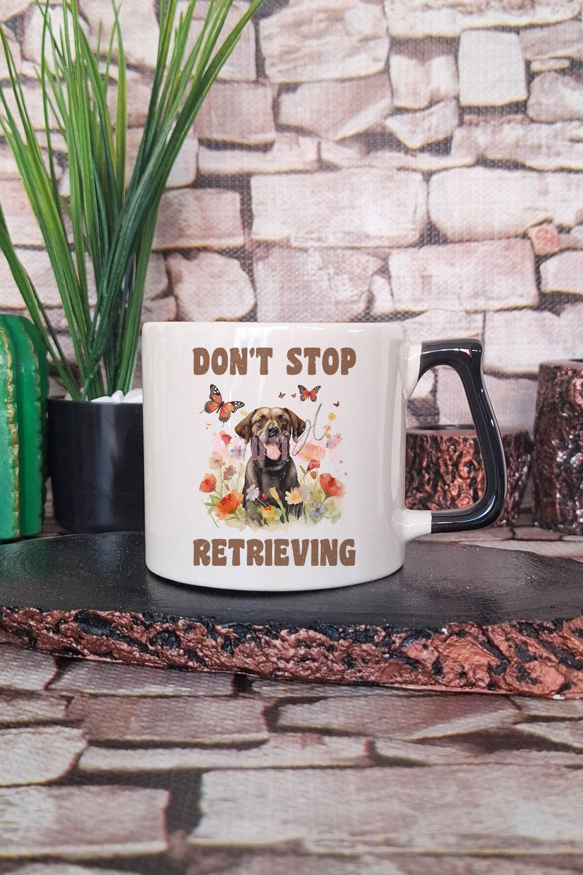 qoeuyl boutique Don't Tell My Dog I Said This Baskılı Komik Köpeksever Hediyelik Kulplu Kupa Bardak