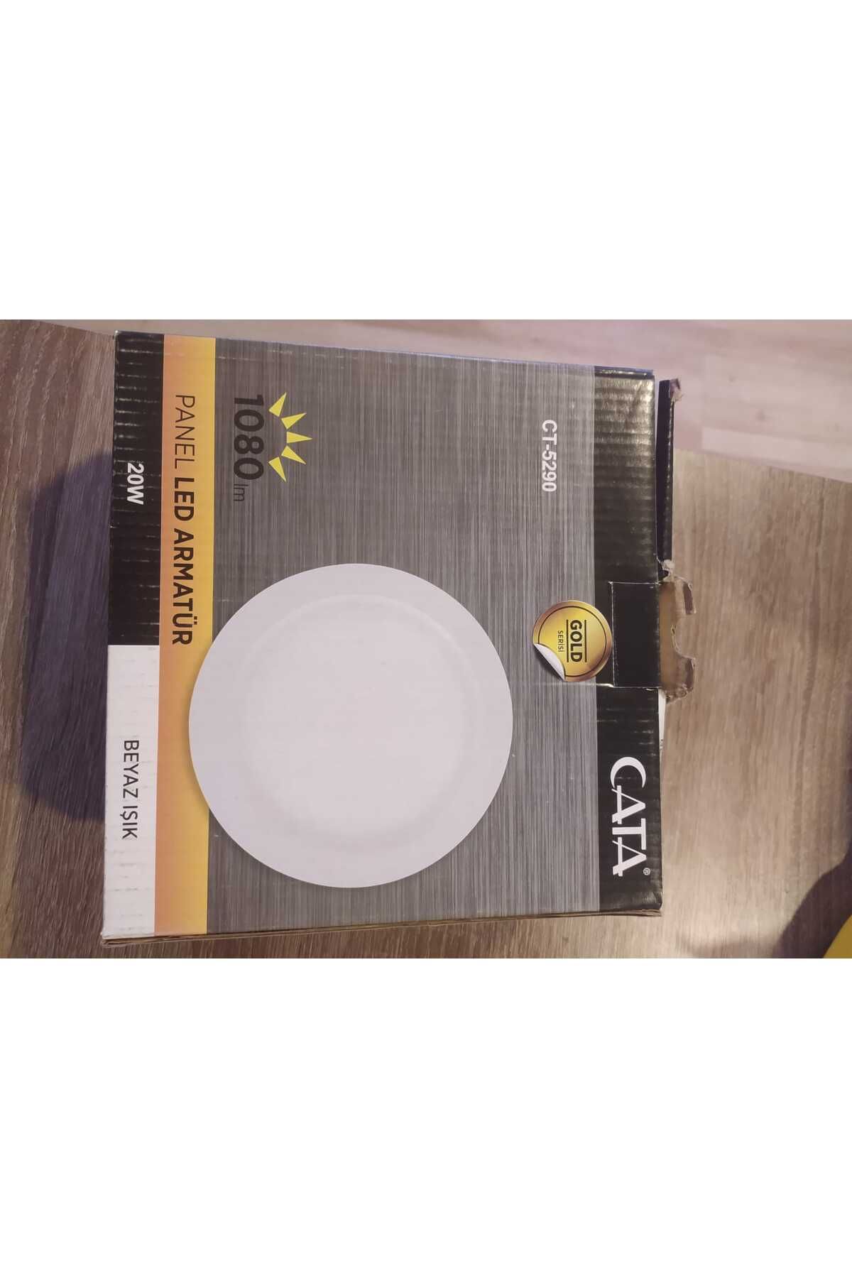 Cata PANEL LED ARMATÜR 20 W BEYAZ IŞIK (2 ADET)