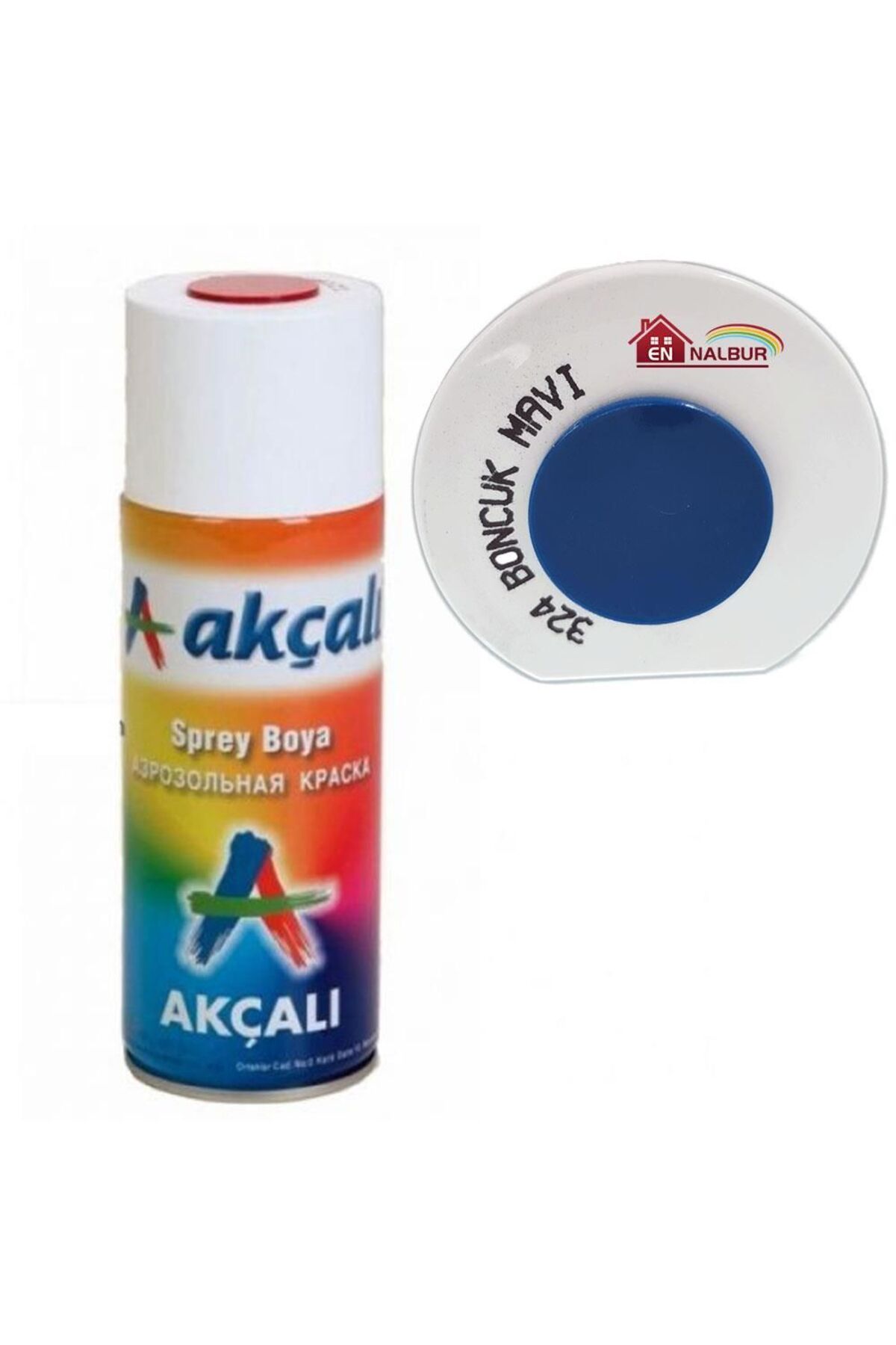 Pazarcan Akçalı Sprey Boya 400 Ml 324 Boncuk Mavi