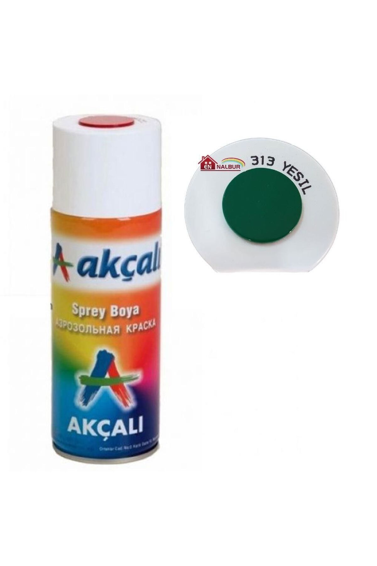 Pazarcan Akçalı Sprey Boya 400 Ml 313 Yeşil