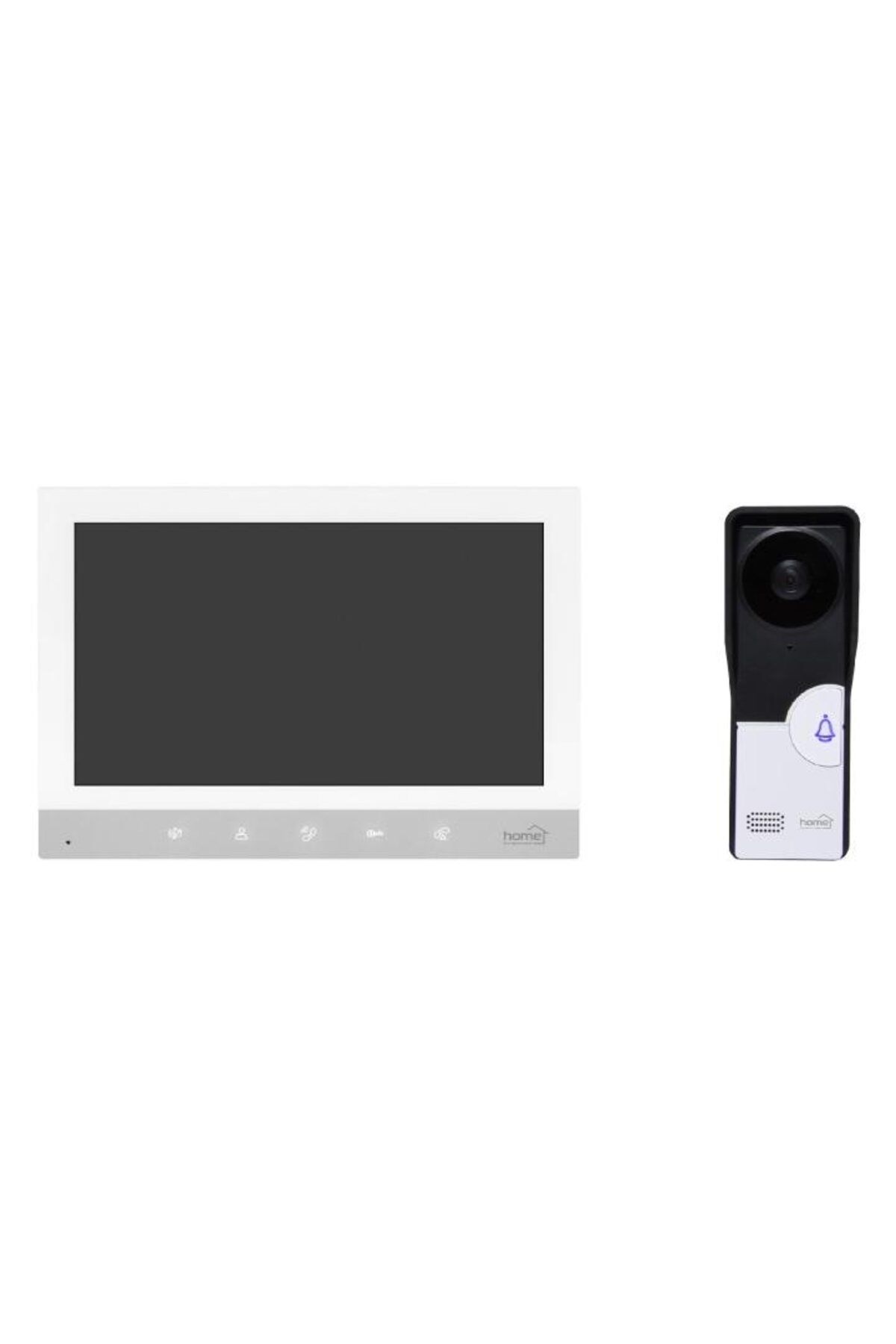 Powertoolsconcept-Video intercom PowerToolsConcept, bidirectional audio communication, video camera, modern, white 3